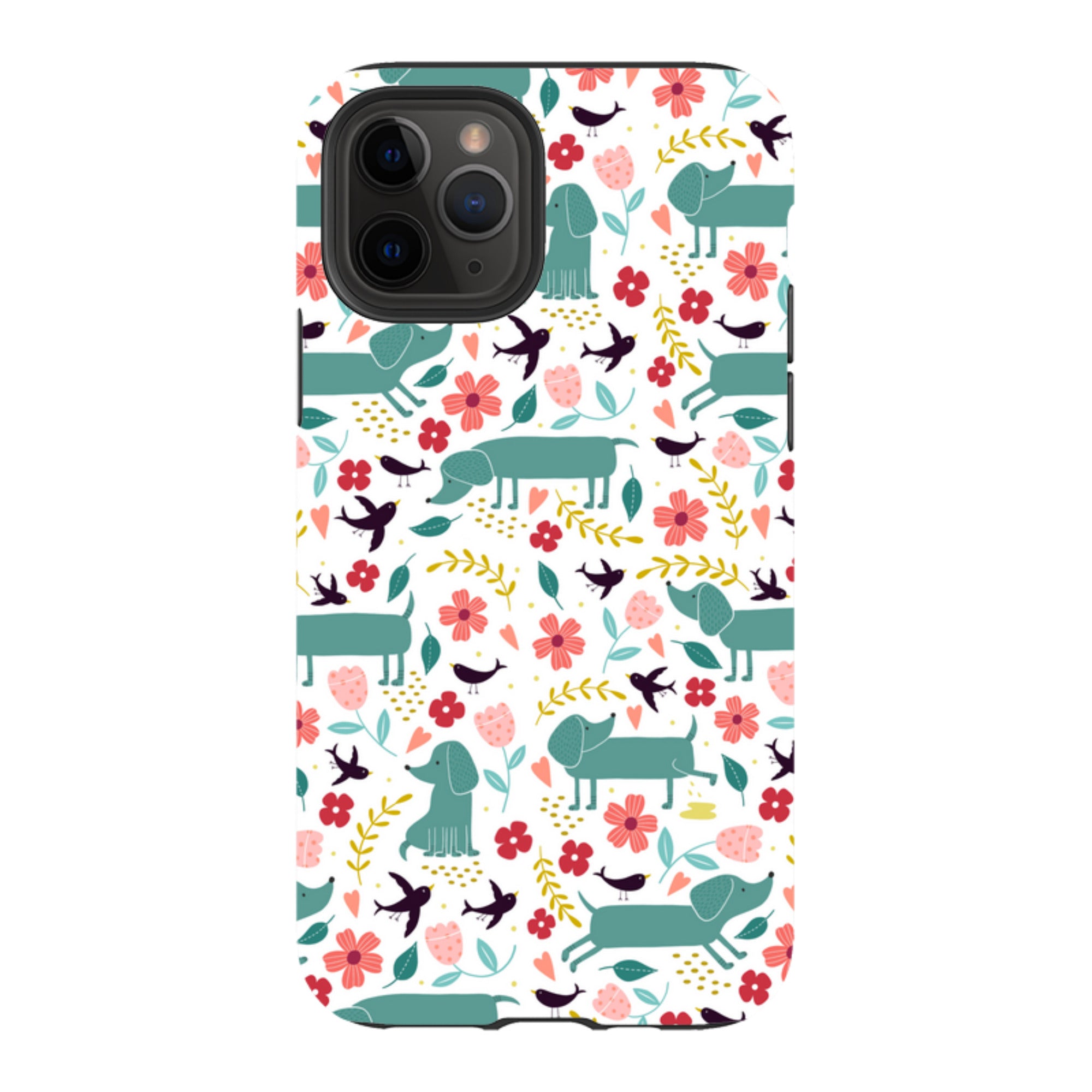 iPhone Tough Case - Cheeky Daschunds By Suzy Taylor