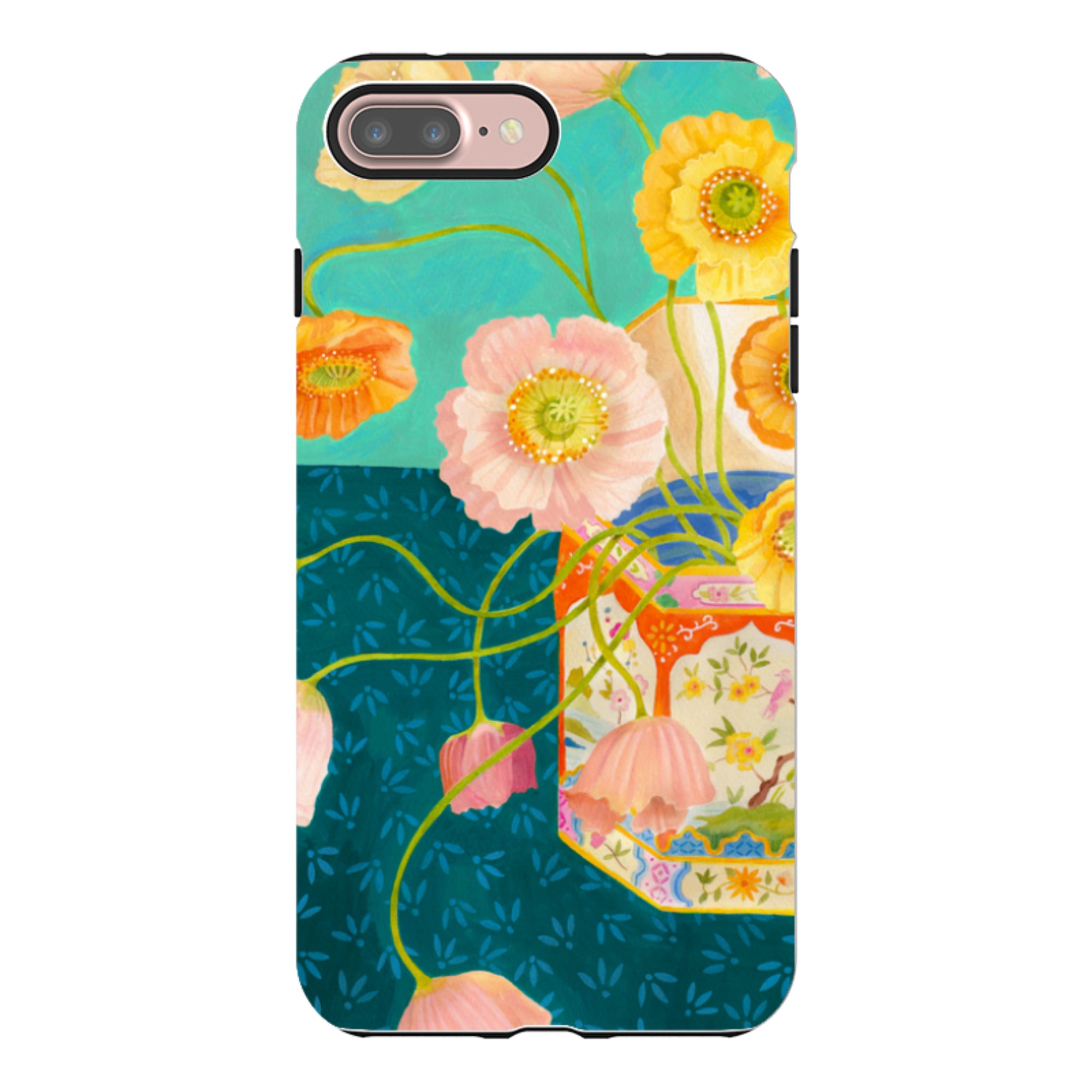 iPhone Tough Case - Poppies By Bex Parkin