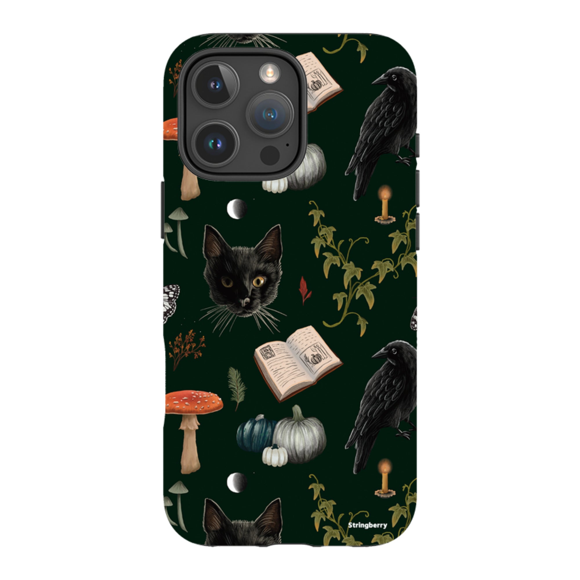iPhone Tough Case - Halloween Pattern I By Anna Stead