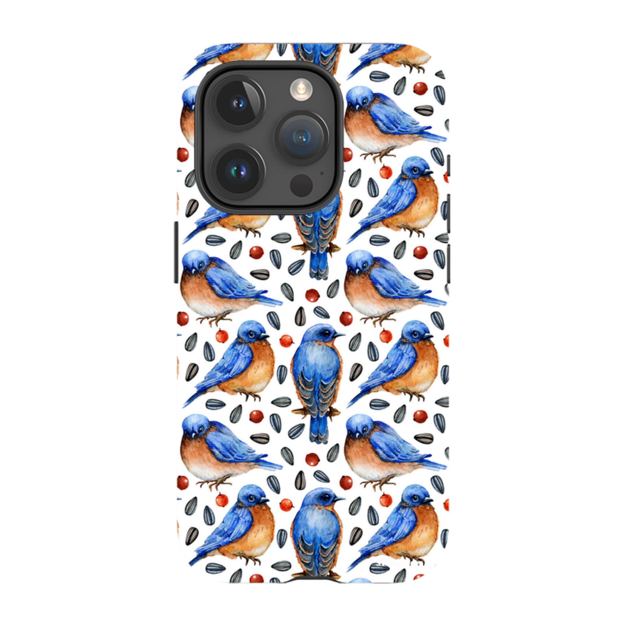 iPhone Tough Case - Bluebirds II