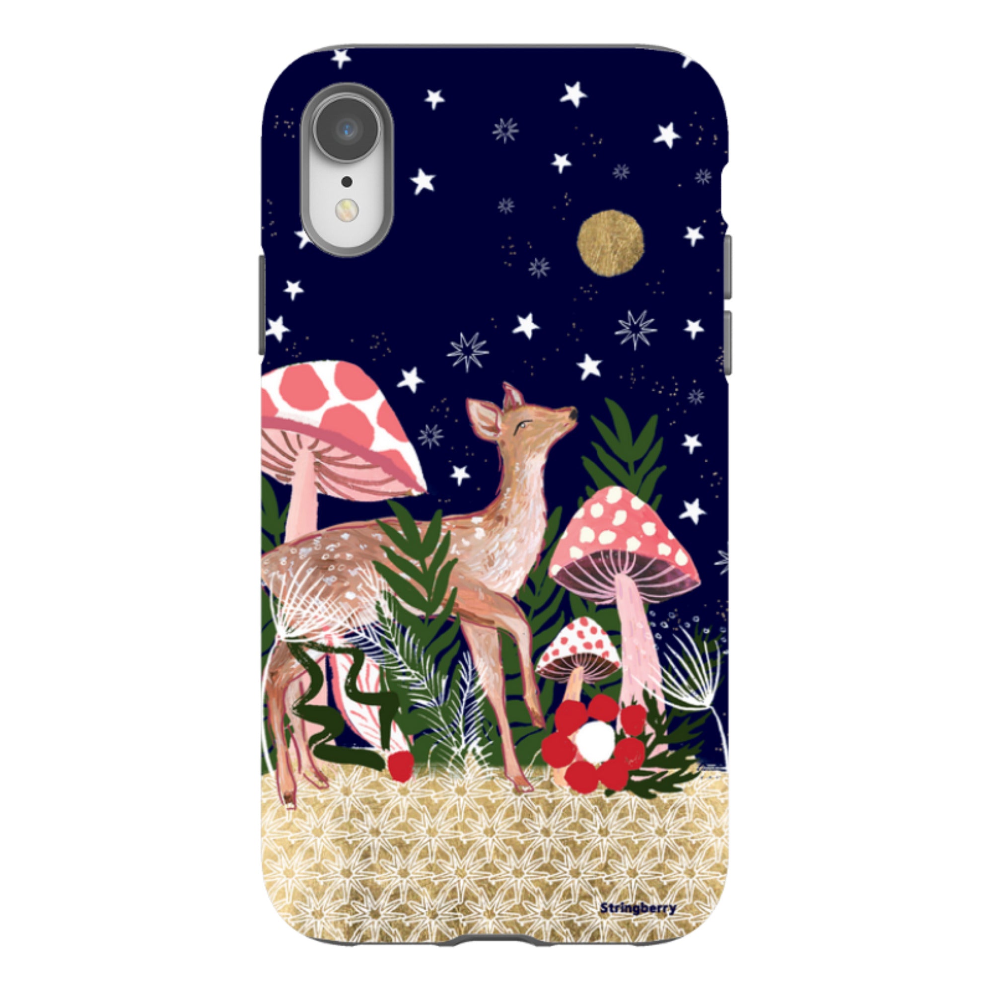 iPhone Tough Case - Deer By Emma Frances Grant