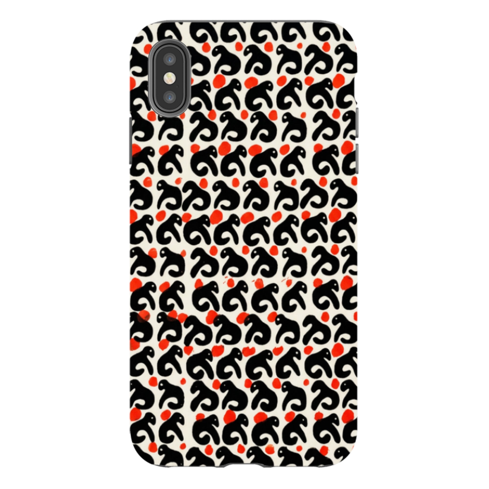 iPhone Tough Case - Abstract Cutouts