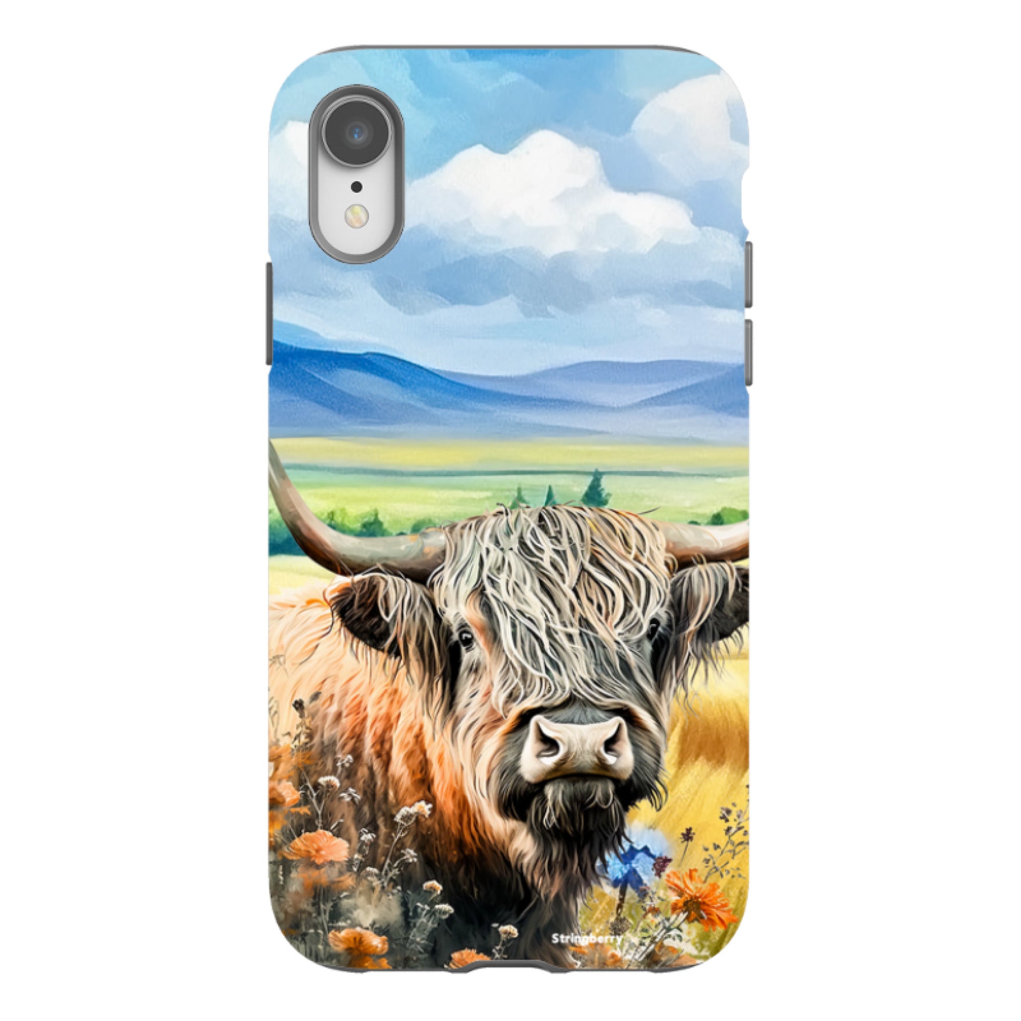 iPhone Tough Case - Highland Cow V