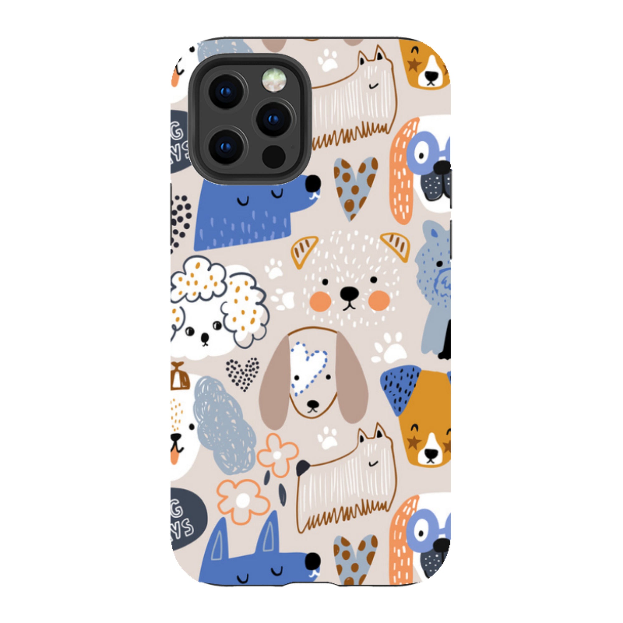iPhone Tough Case - Love Dogs