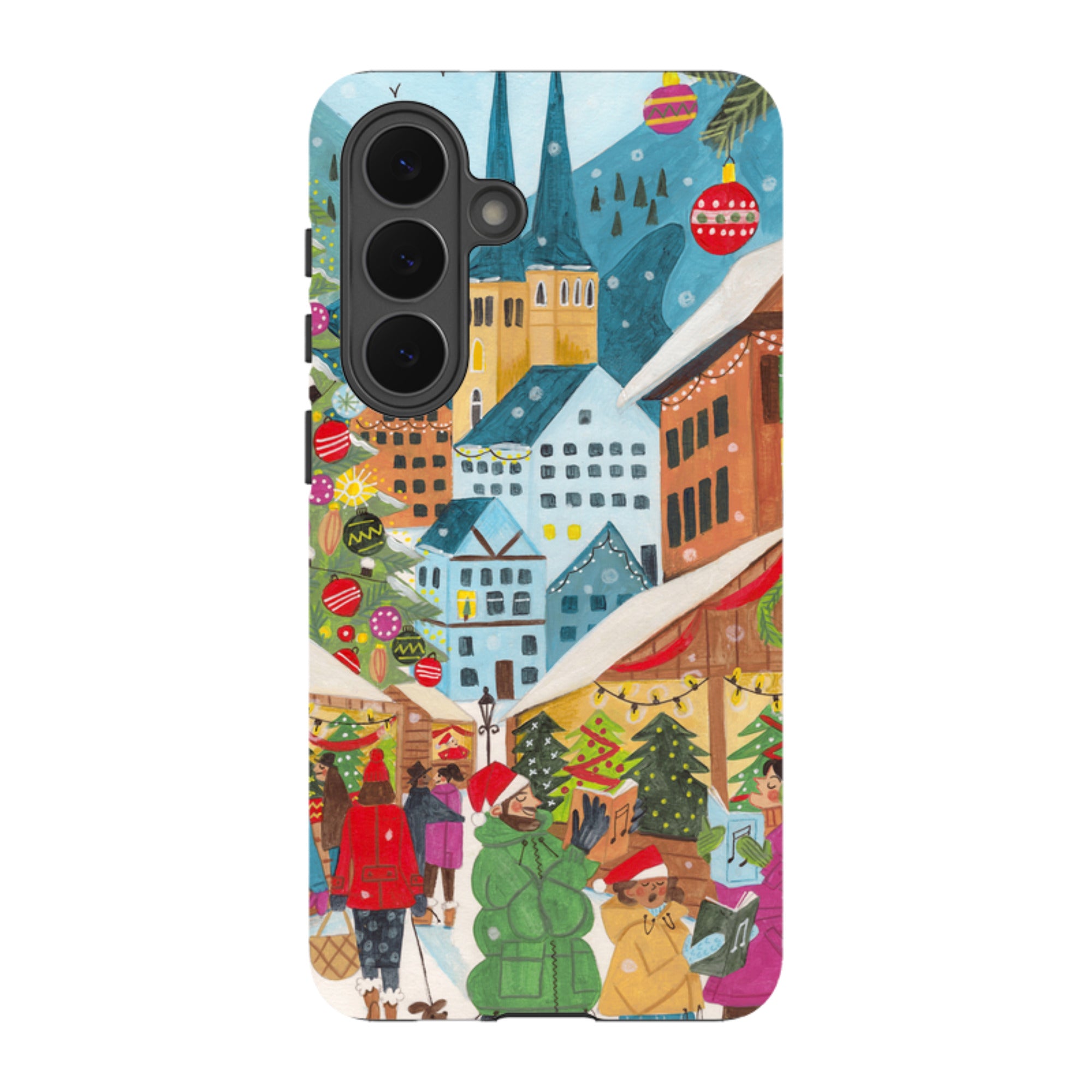 Samsung Tough Case - Christmas Market By Caroline Bonne Muller