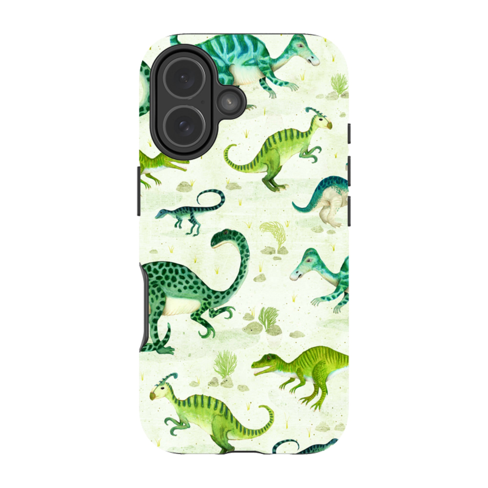 iPhone MagSafe Tough Case - Dinoland By Katherine Quinn