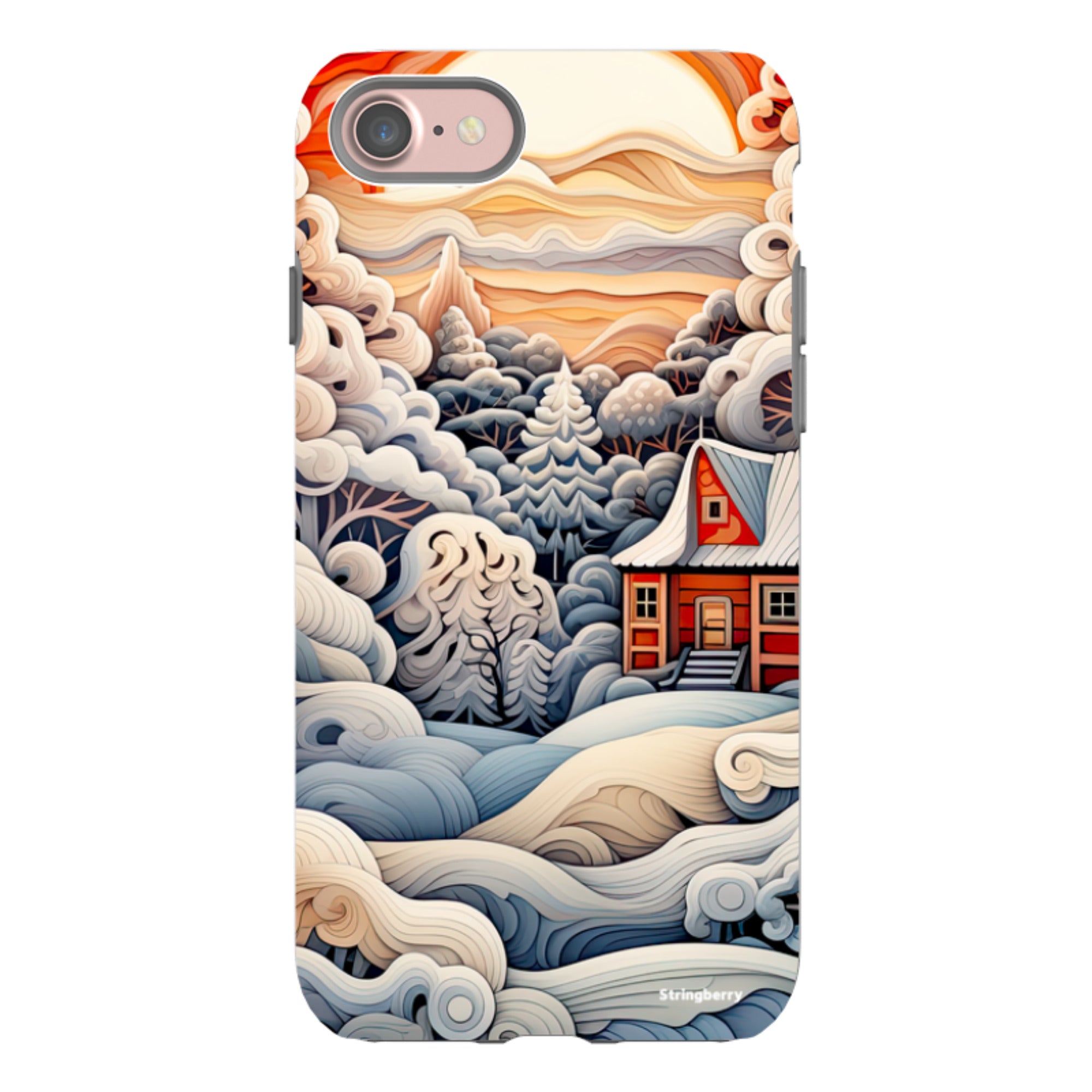 iPhone Tough Case - Winter World IV