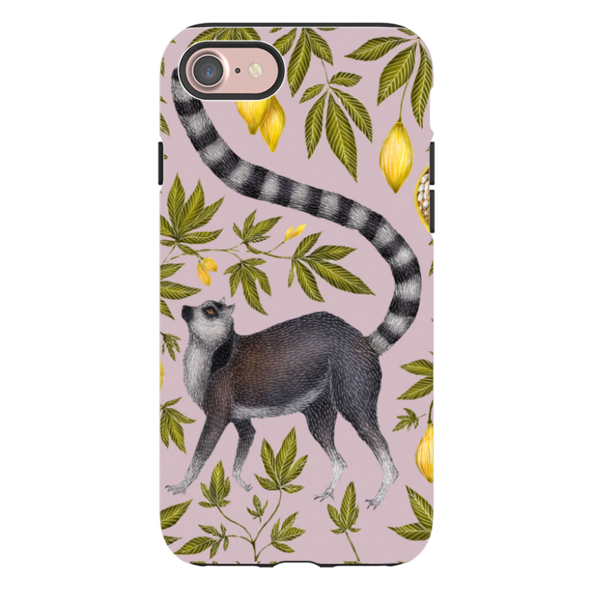 iPhone Tough Case - Lemur By Catherine Rowe