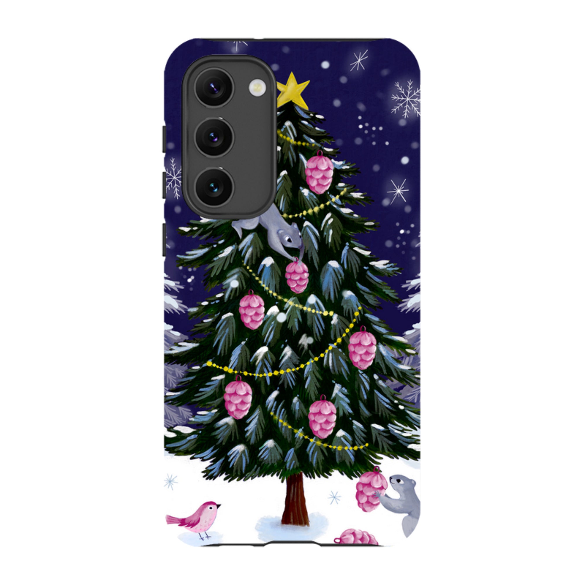 Samsung Tough Case - Squirrel Tree By Bex Parkin