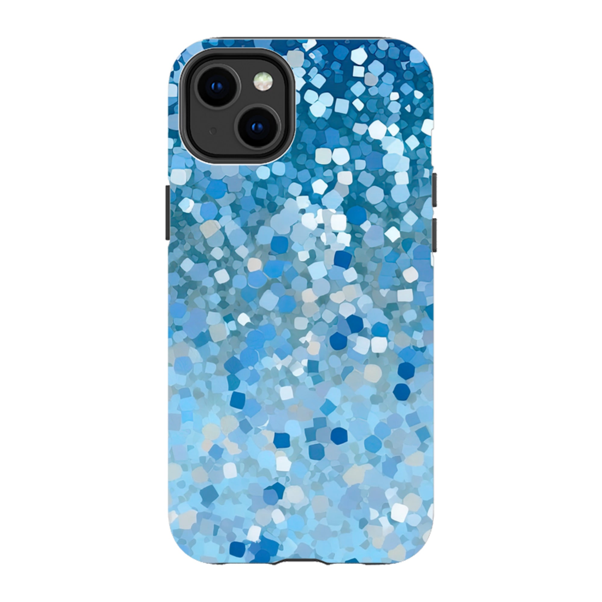 iPhone Case - Blue Glitter II (case does not glitter)