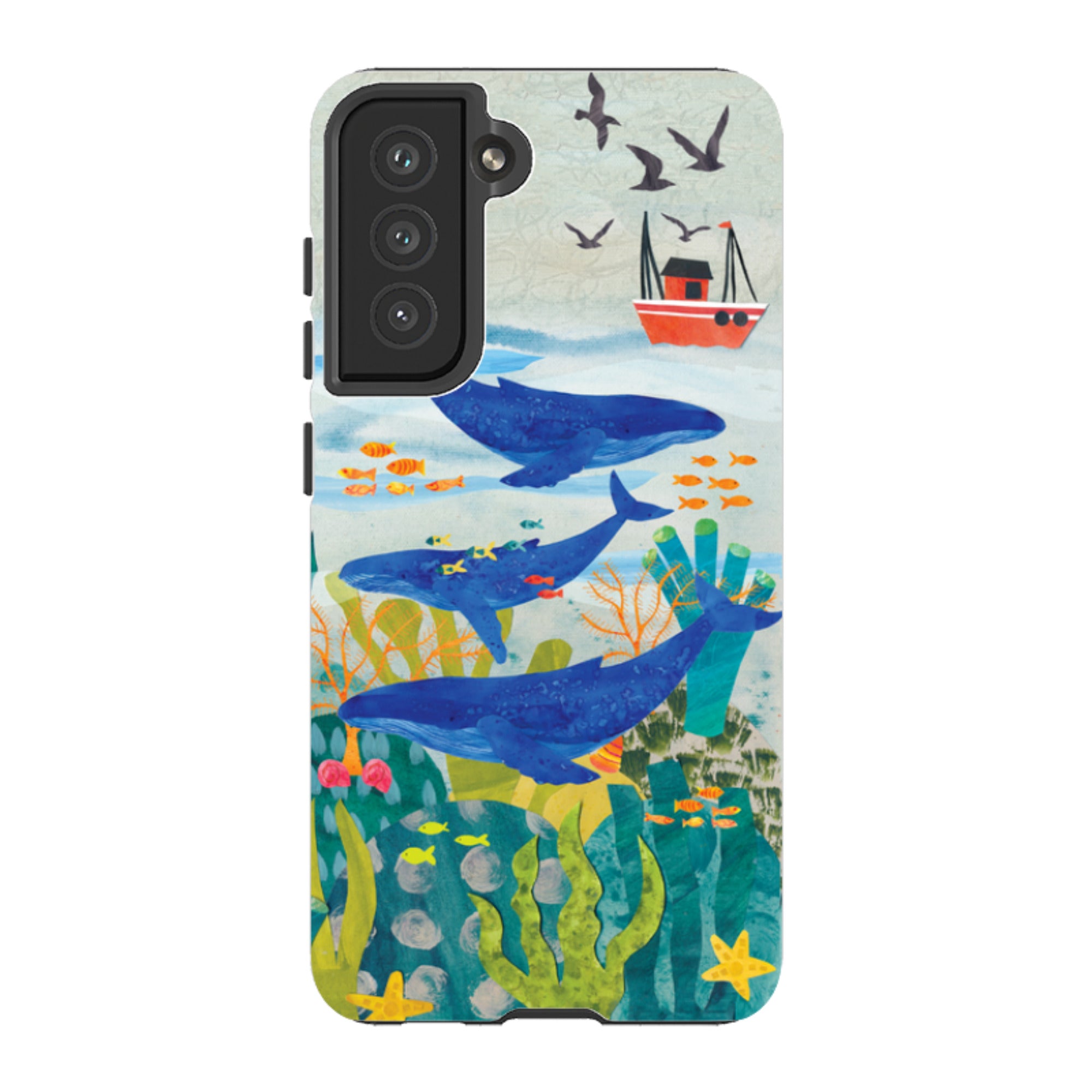 Samsung Tough  Case - Whale Watching By Tracey English