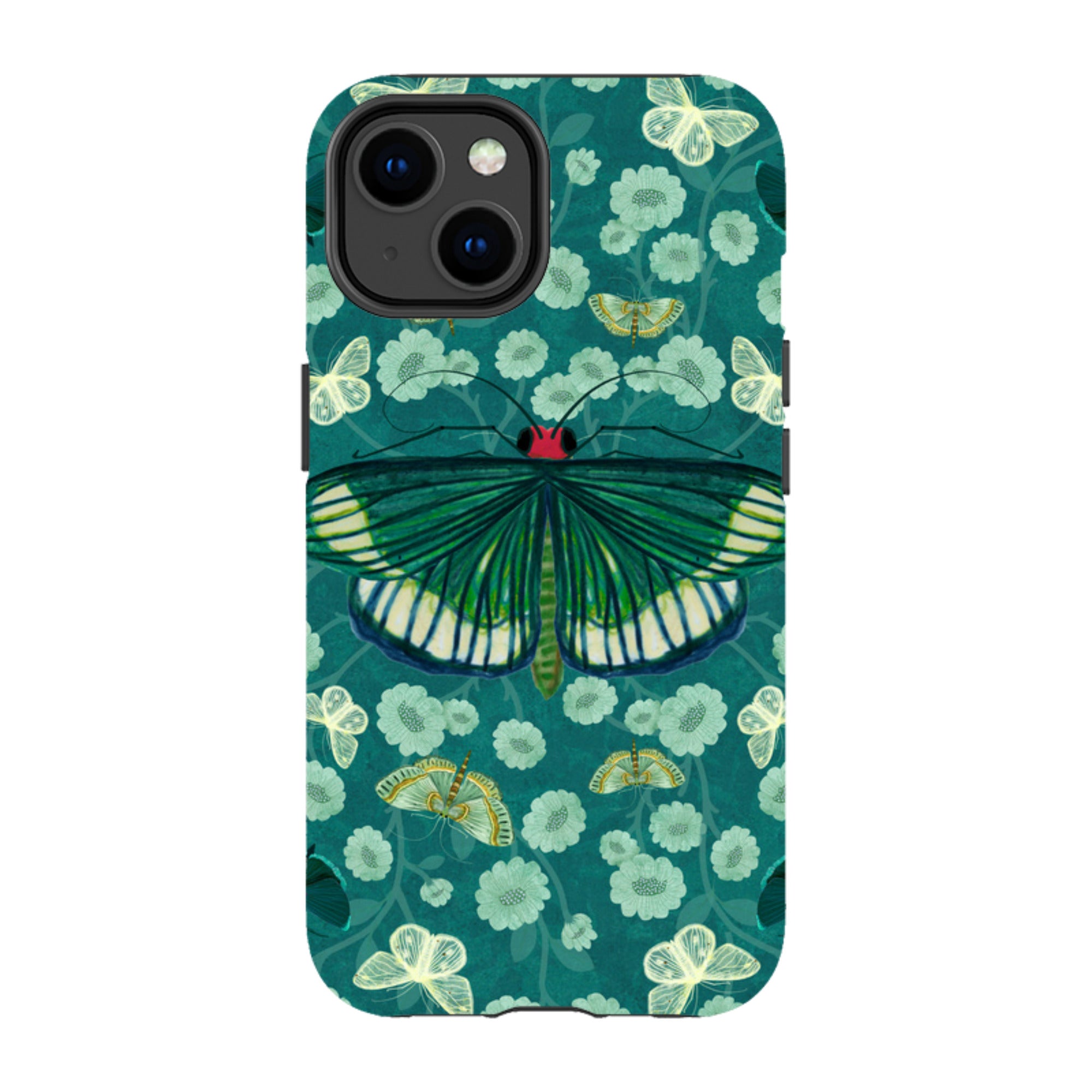 iPhone Tough Case - Big Moth 2 By Katherine Quinn