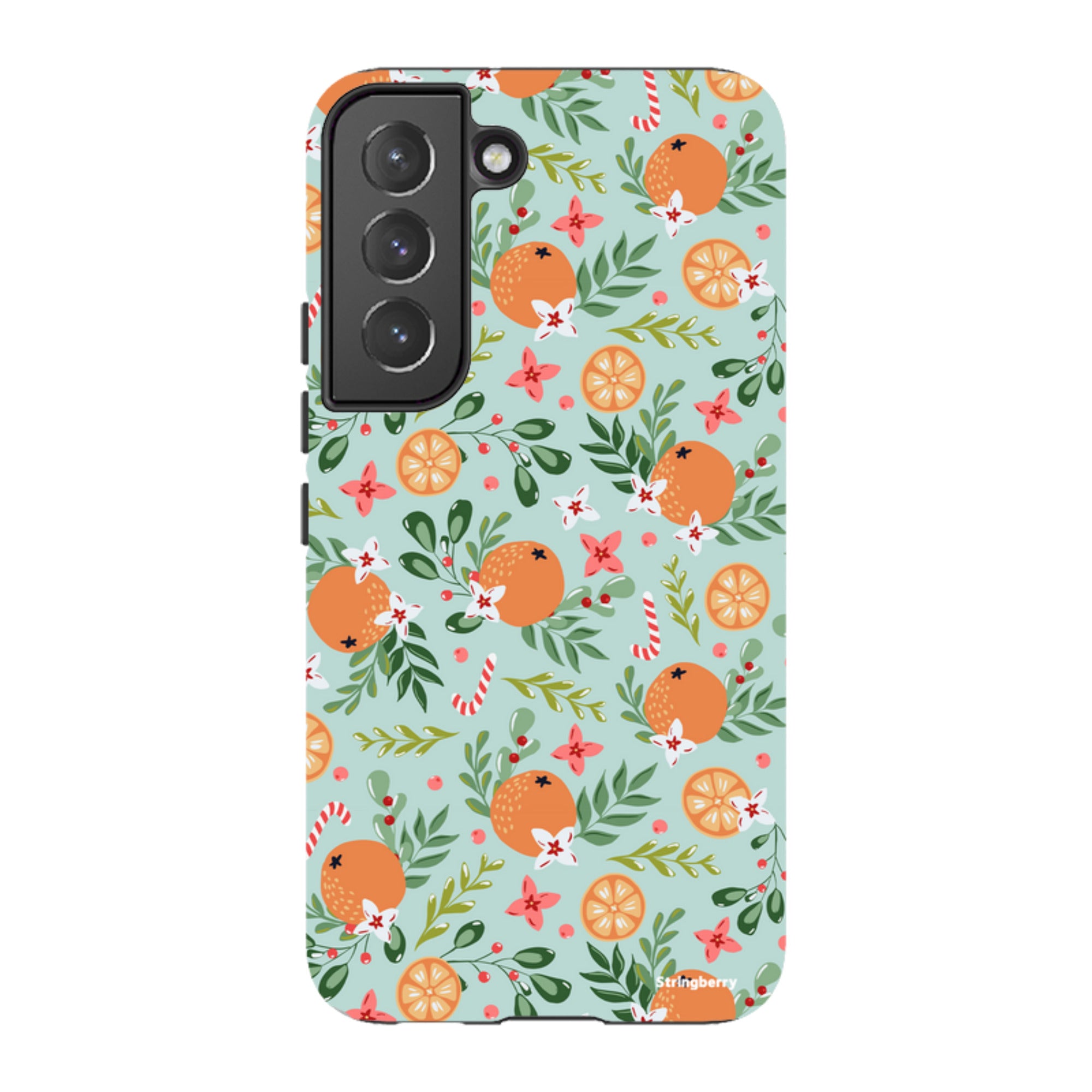 Samsung Tough Case - Oranges and Candy Canes