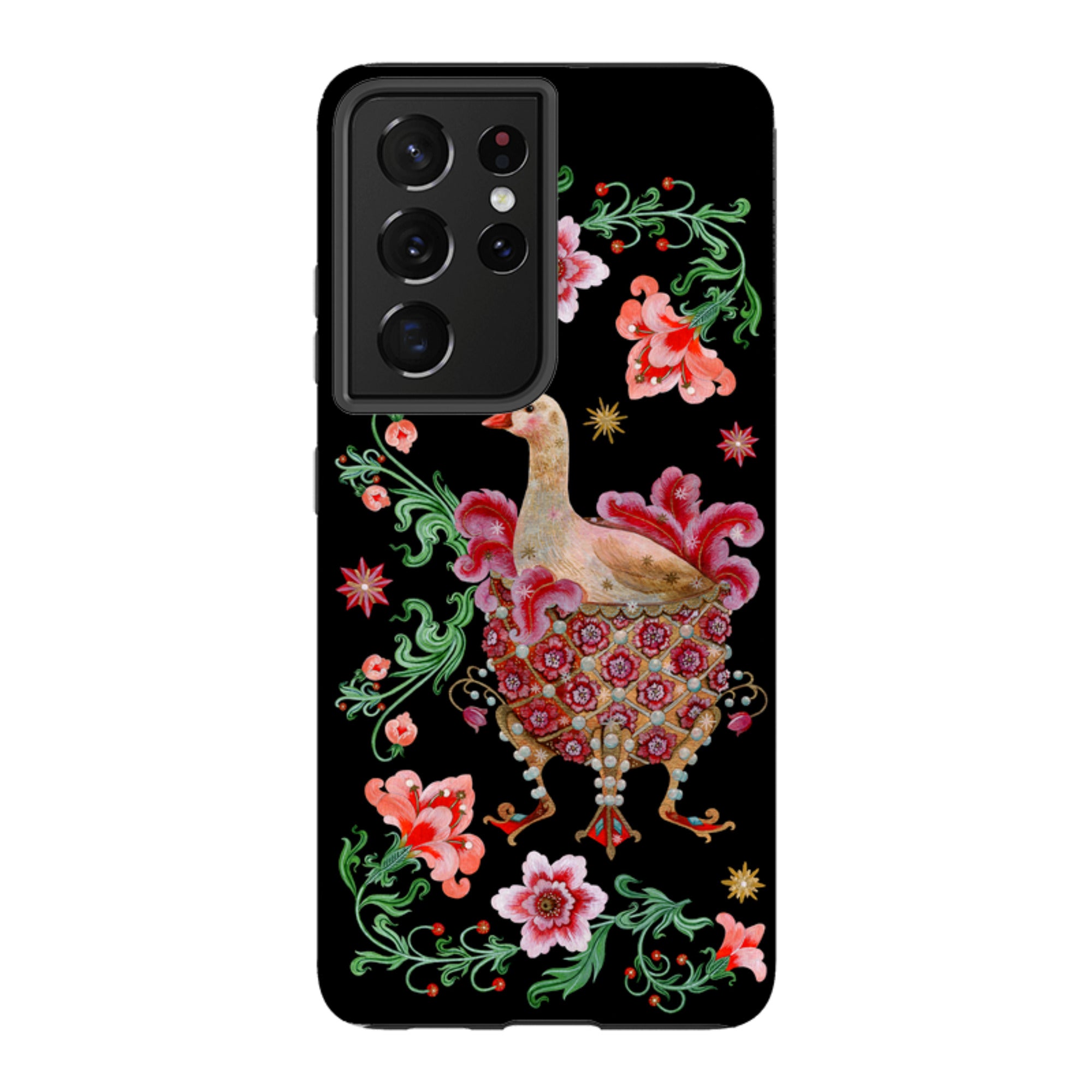 Samsung Tough  Case - Six Geese A Laying By Maria Matos