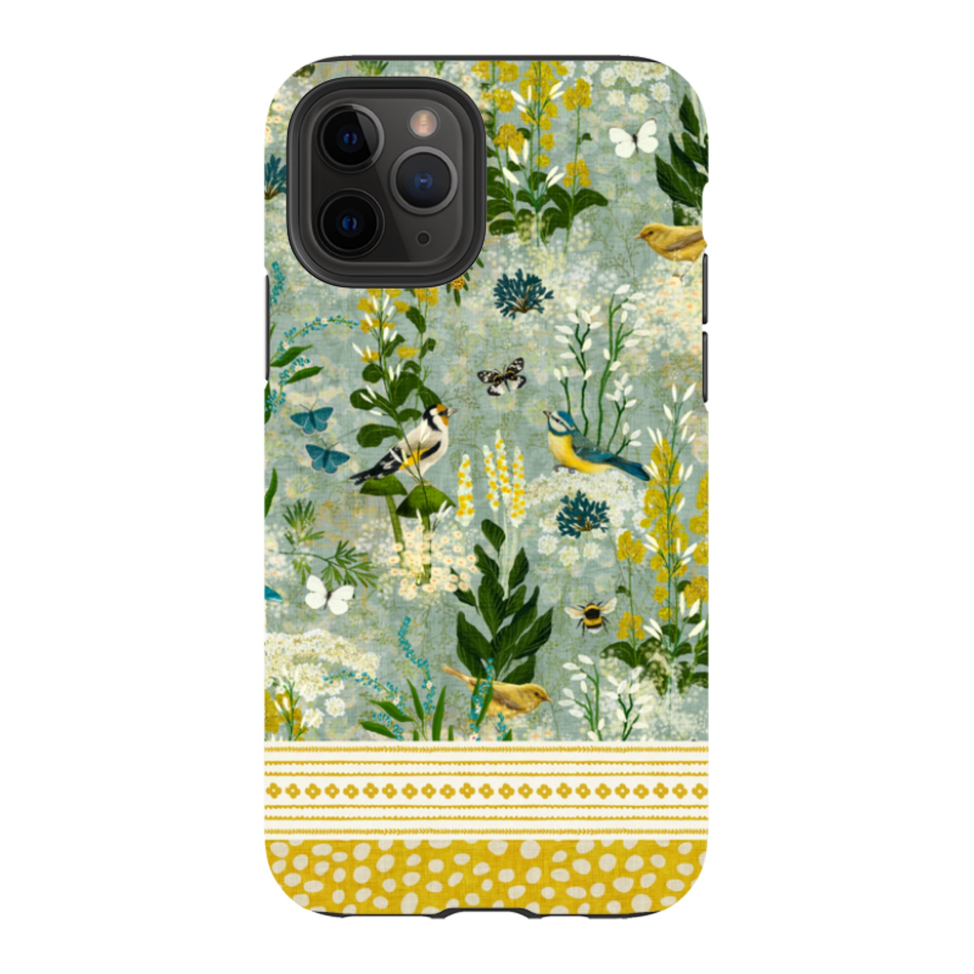iPhone Tough Case - Song Bird Garden 2 By Katherine Quinn