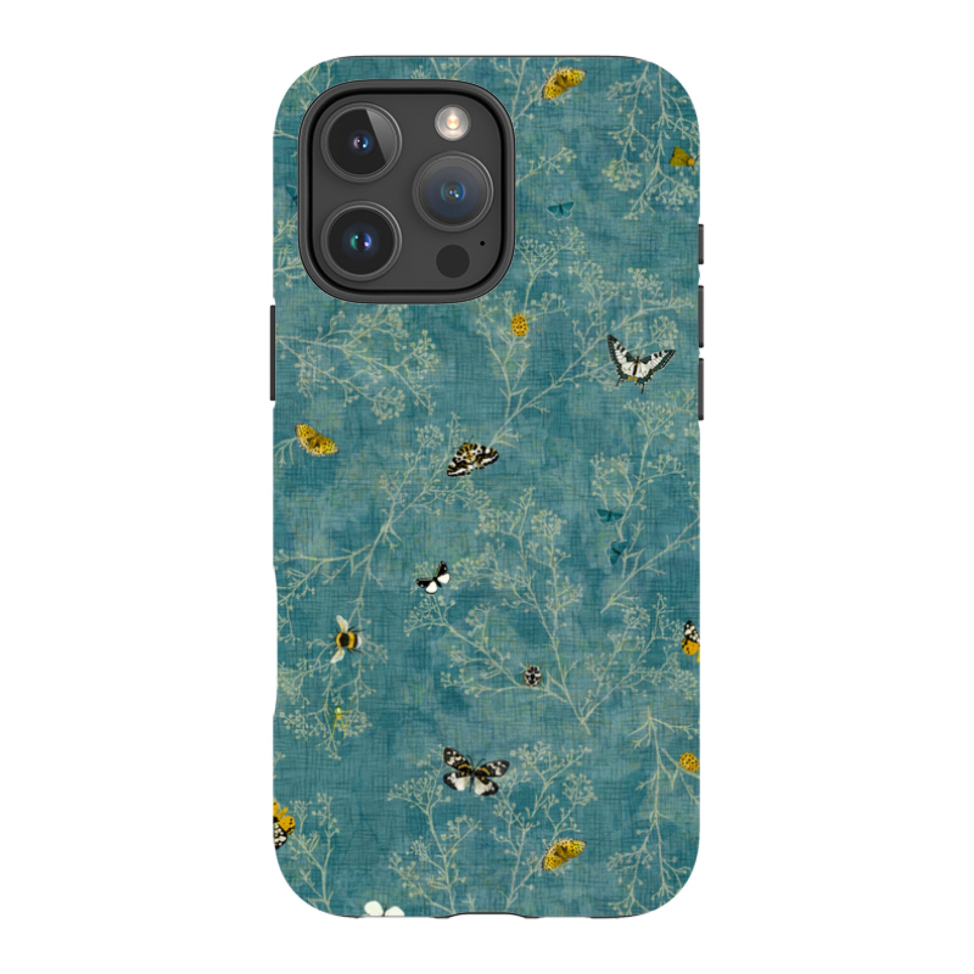 iPhone MagSafe Tough Case - Chinoiserie Garden Soft Sage By Katherine Quinn