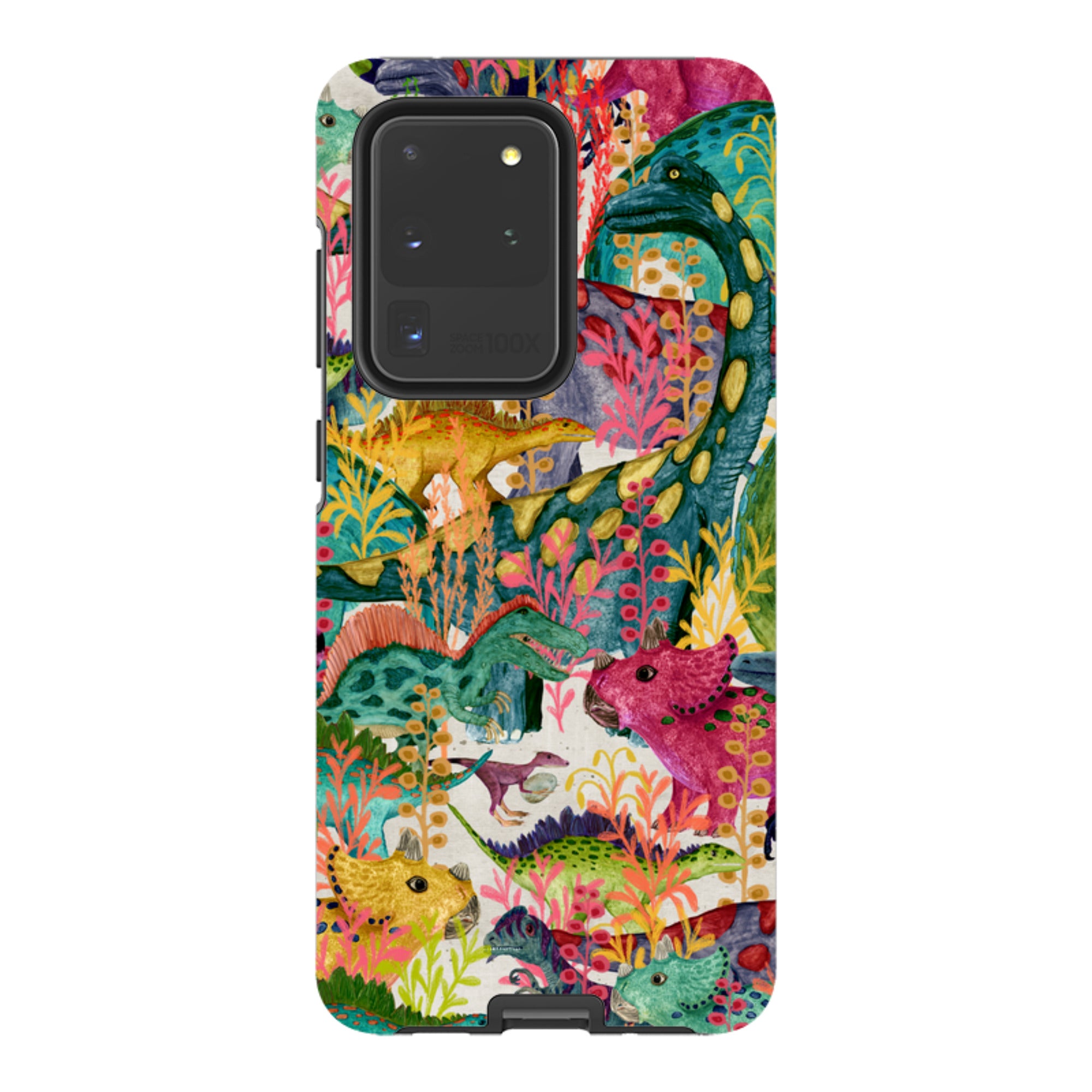 Samsung Tough Case - Dinosaur Jamboree By Katherine Quinn