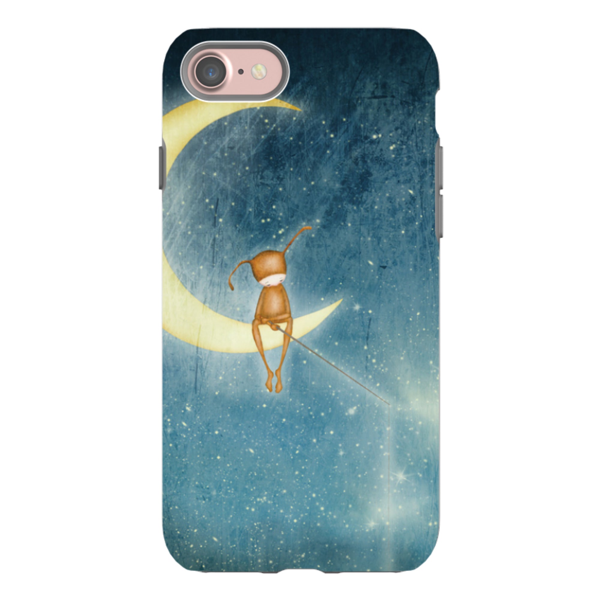 iPhone Tough Case - Fishing For Stars By Maja Lindberg