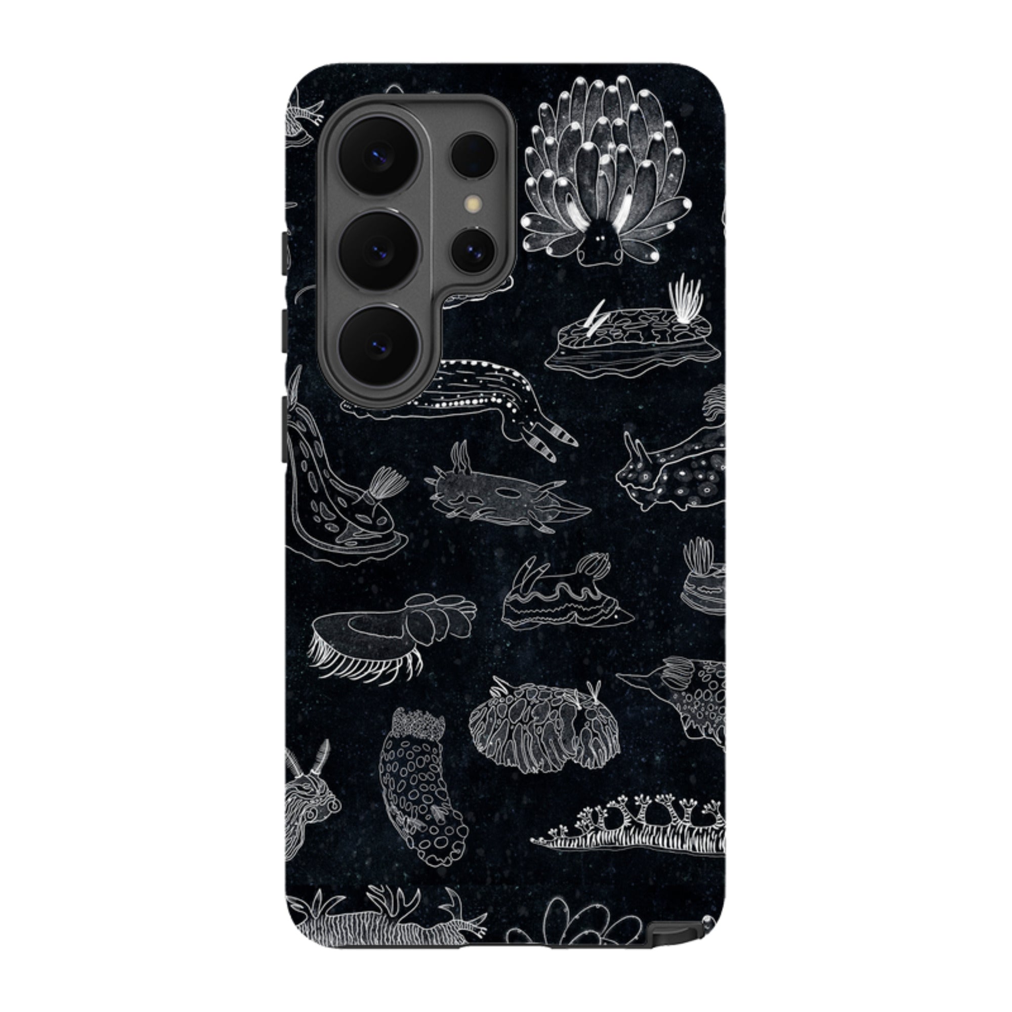 Samsung Tough Case - Nudibranch Line Drawing By Katherine Quinn