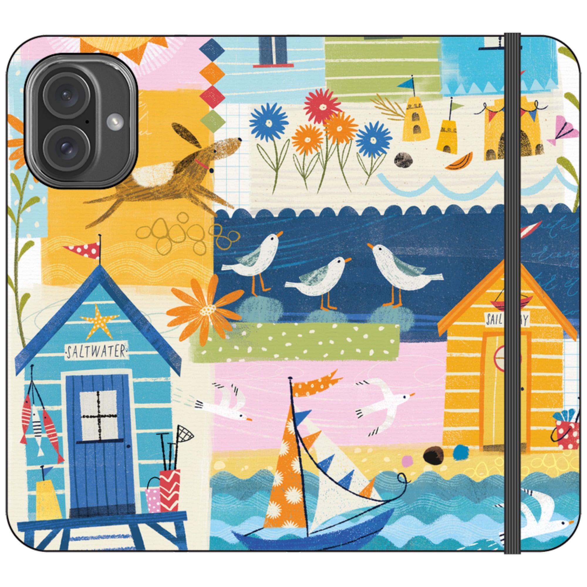 Sunny Days Wallet Case By Ali Brookes
