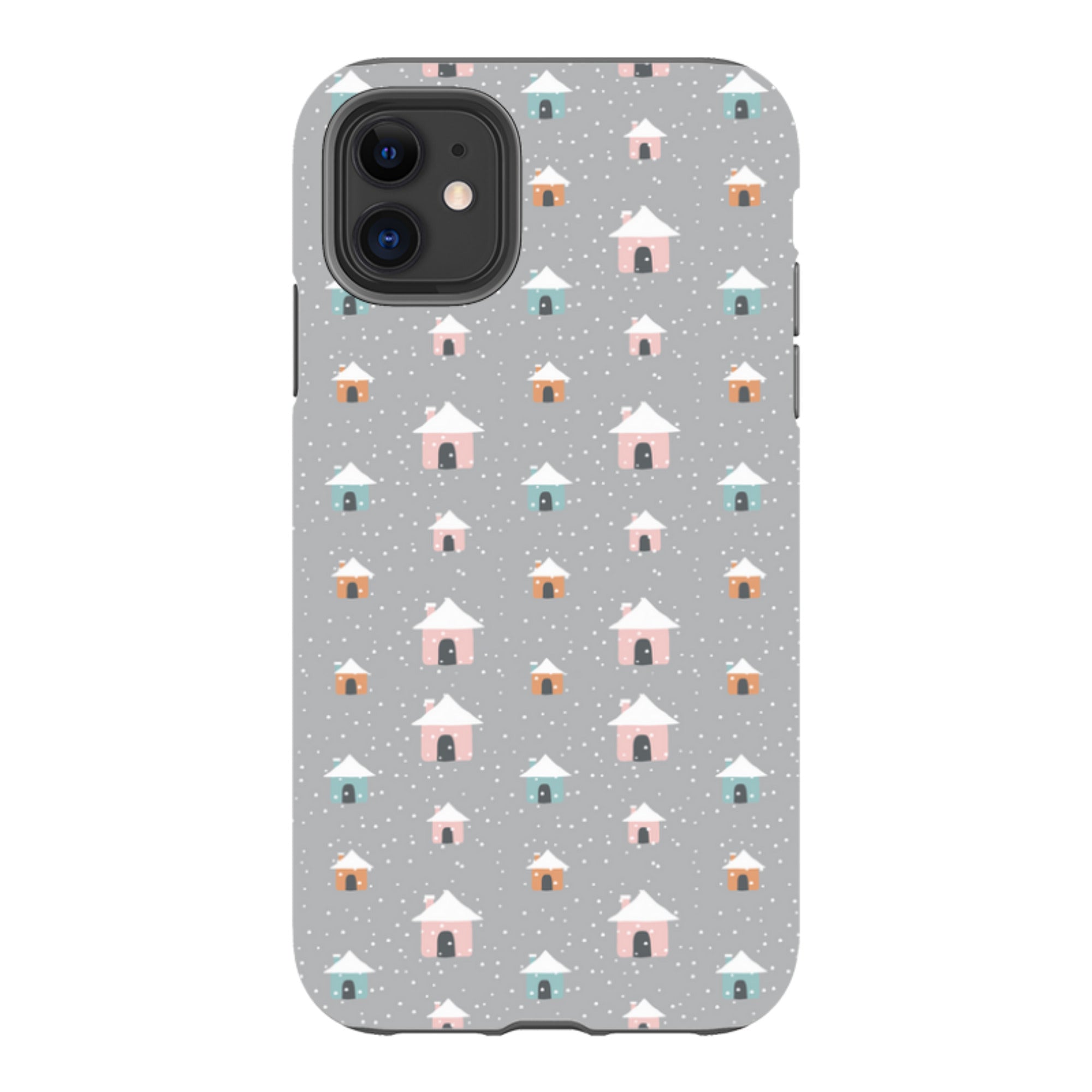 iPhone Tough Case - House Pattern