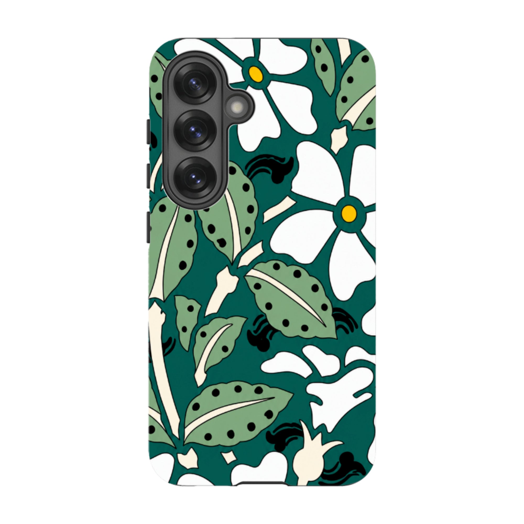 Samsung Tough Case - Vintage Woodblock Print