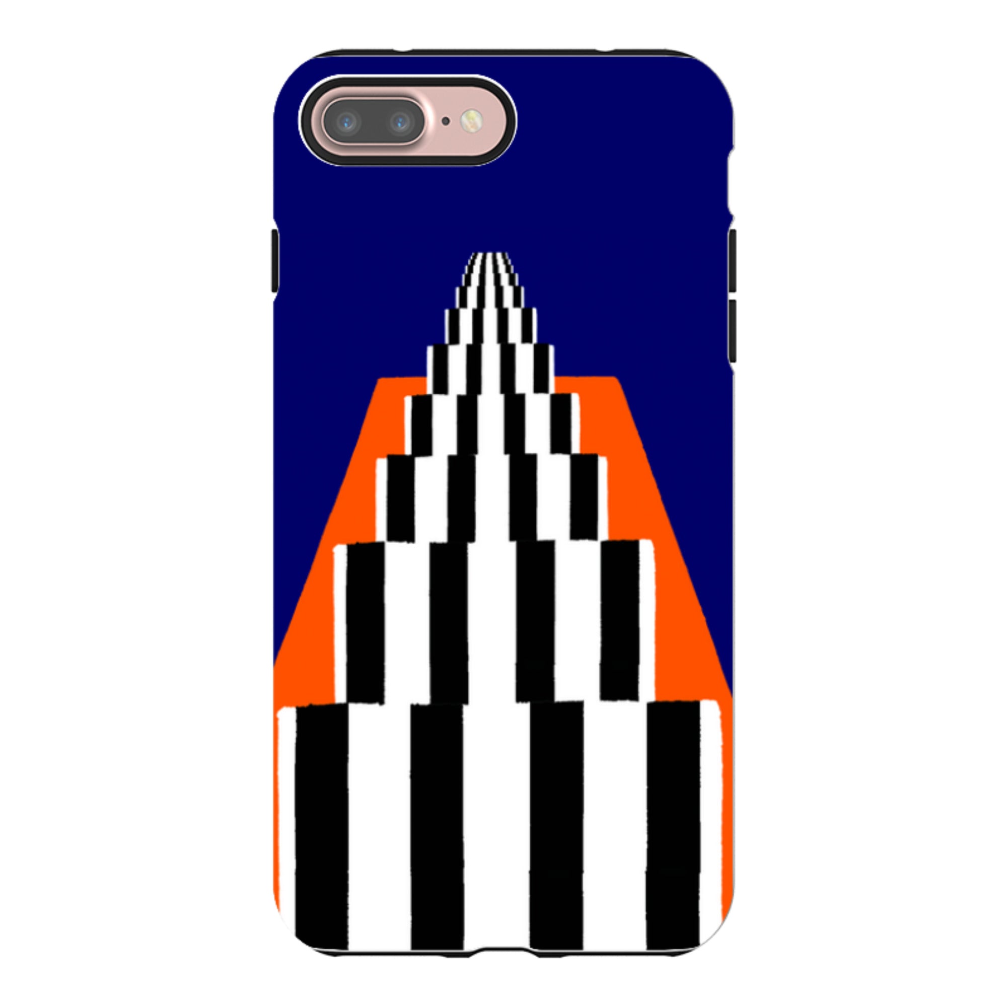 iPhone Tough Case - Paris Stripes By Paul Thurlby