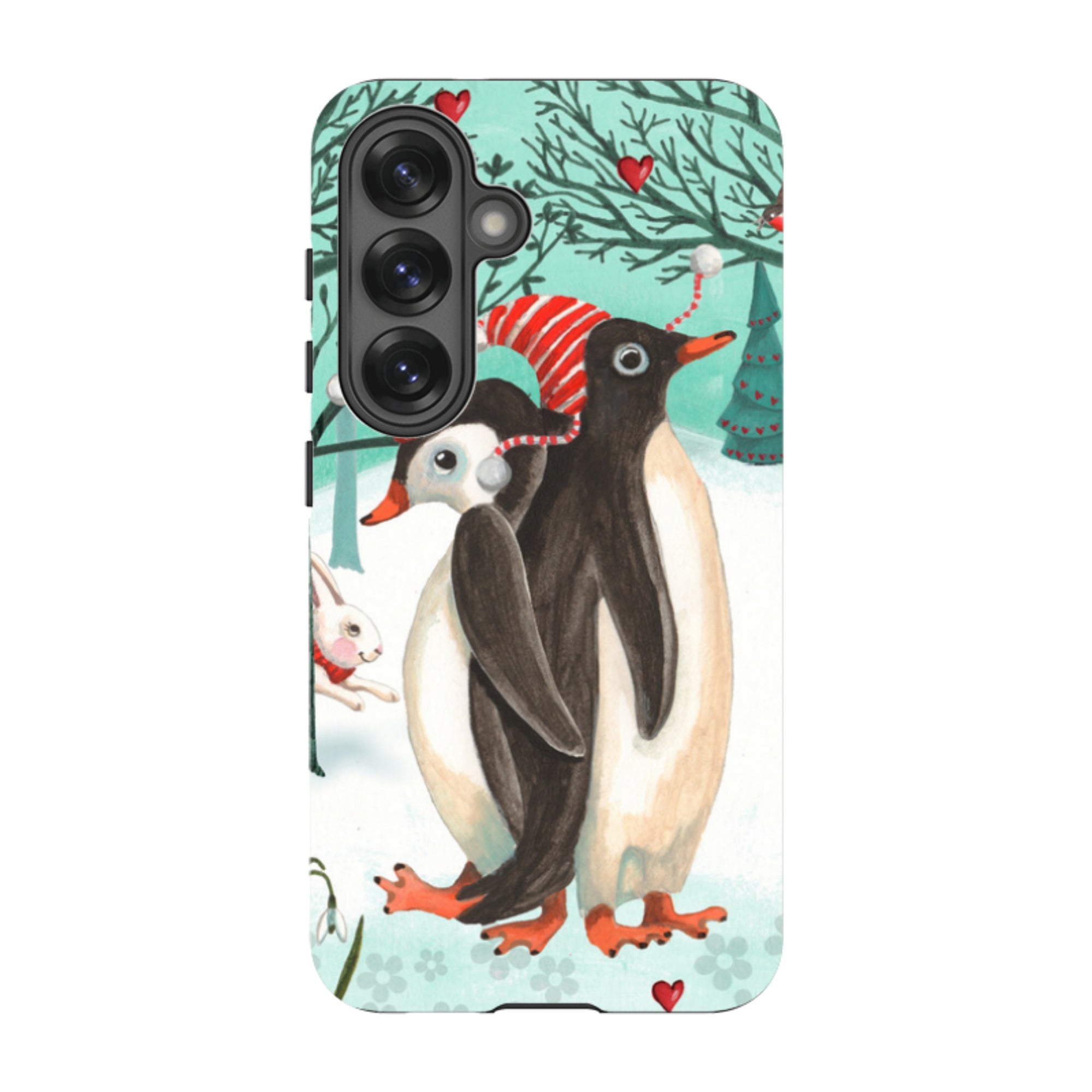 Samsung Tough Case - Winter Together By Caroline Bonne Muller