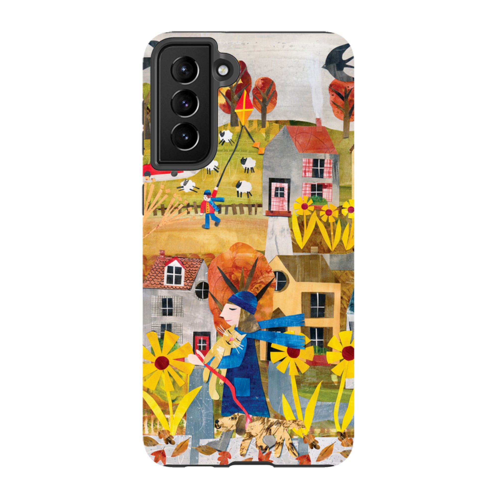 Samsung Tough Case - Autumn Walk By Tracey English