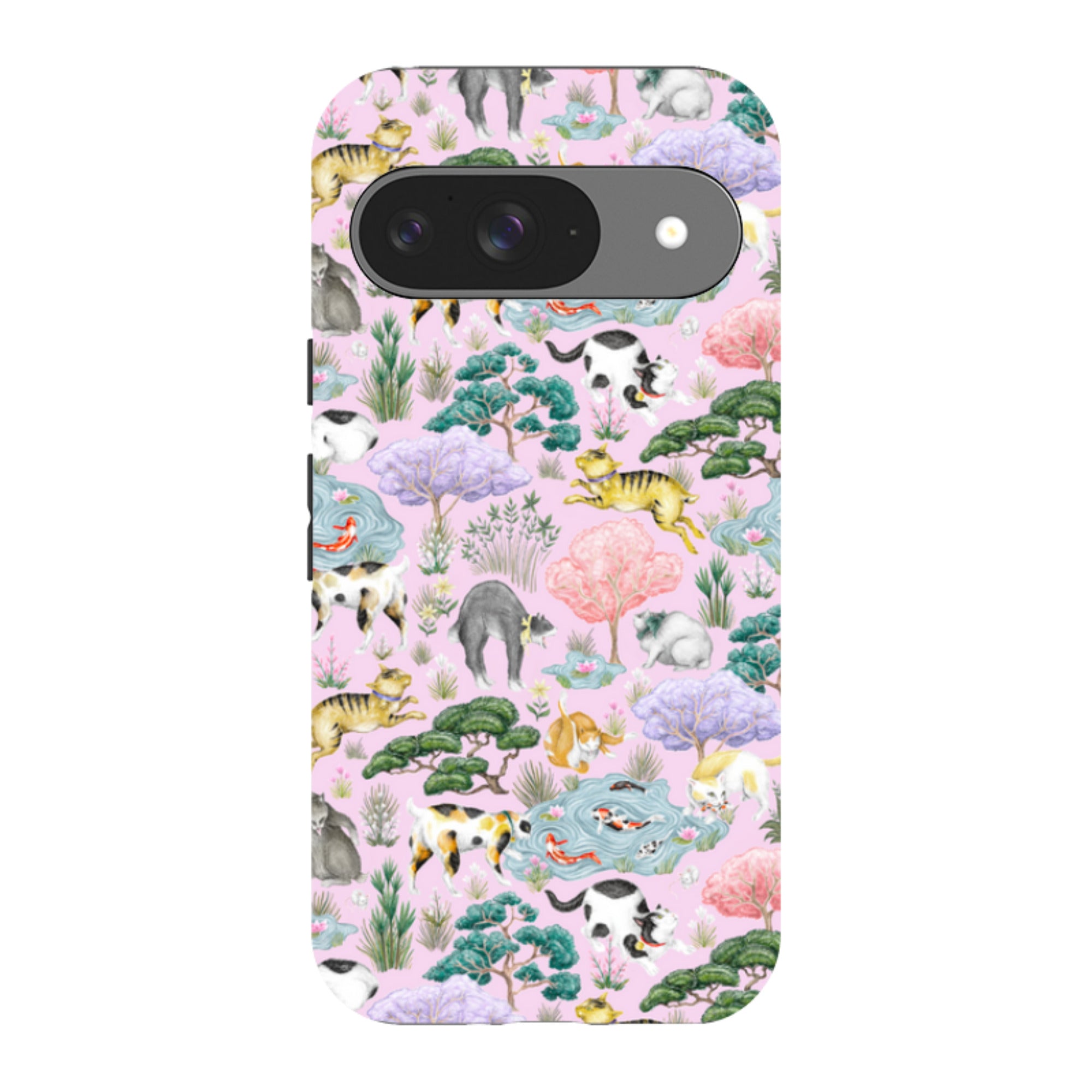 Google Tough Case - Cat Garden By Catherine Rowe