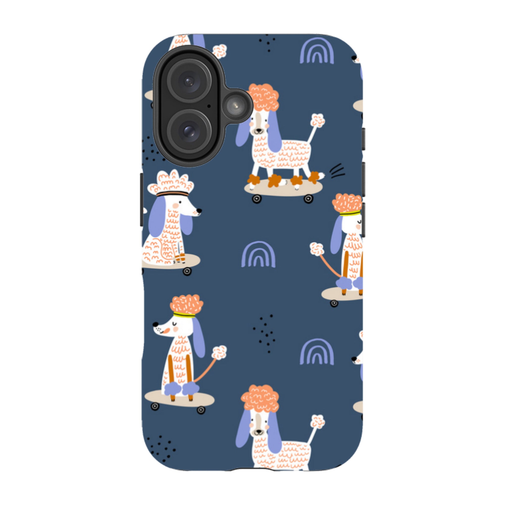 iPhone Tough Case - Skater Dogs