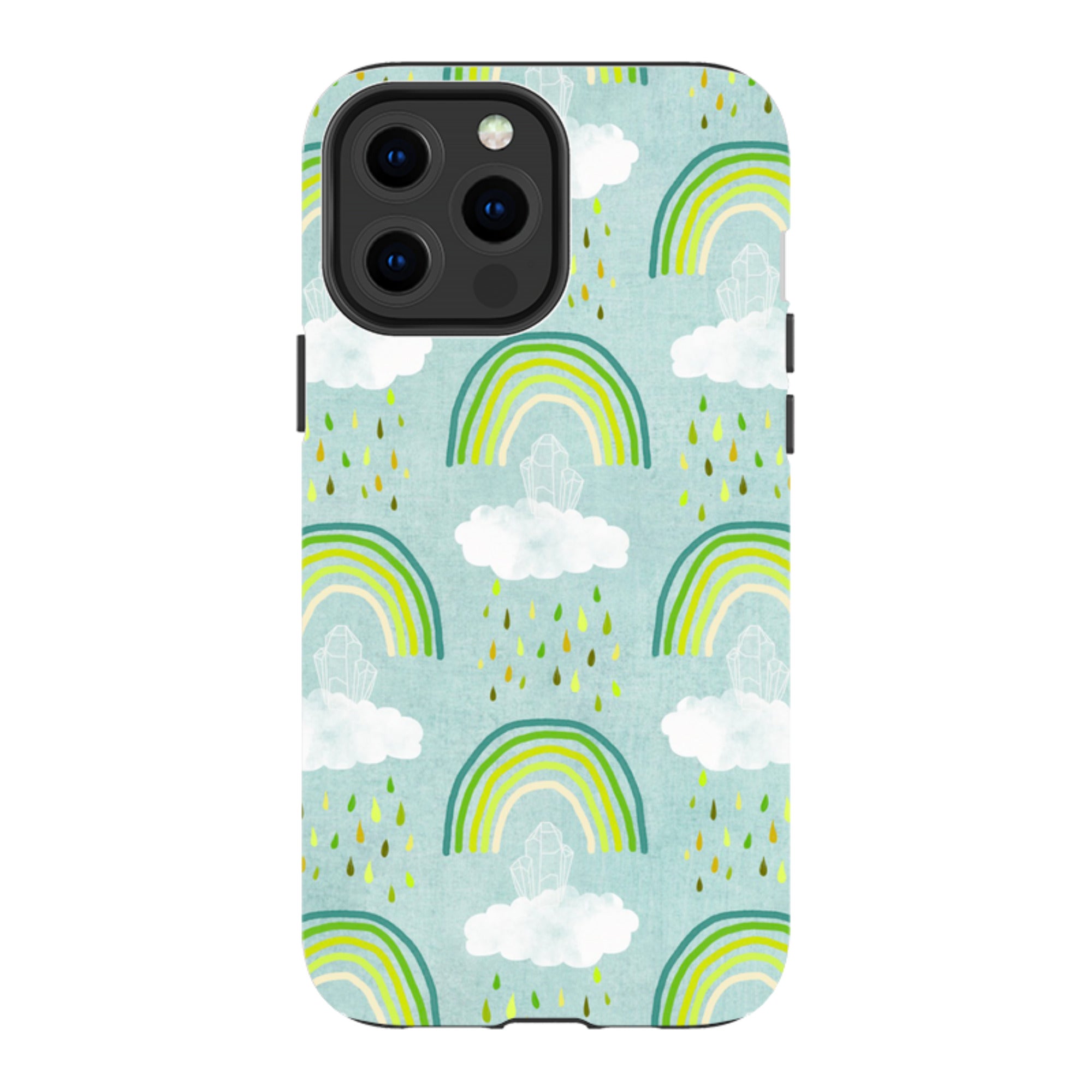 iPhone Tough Case - Rainbows And Crystals By Katherine Quinn