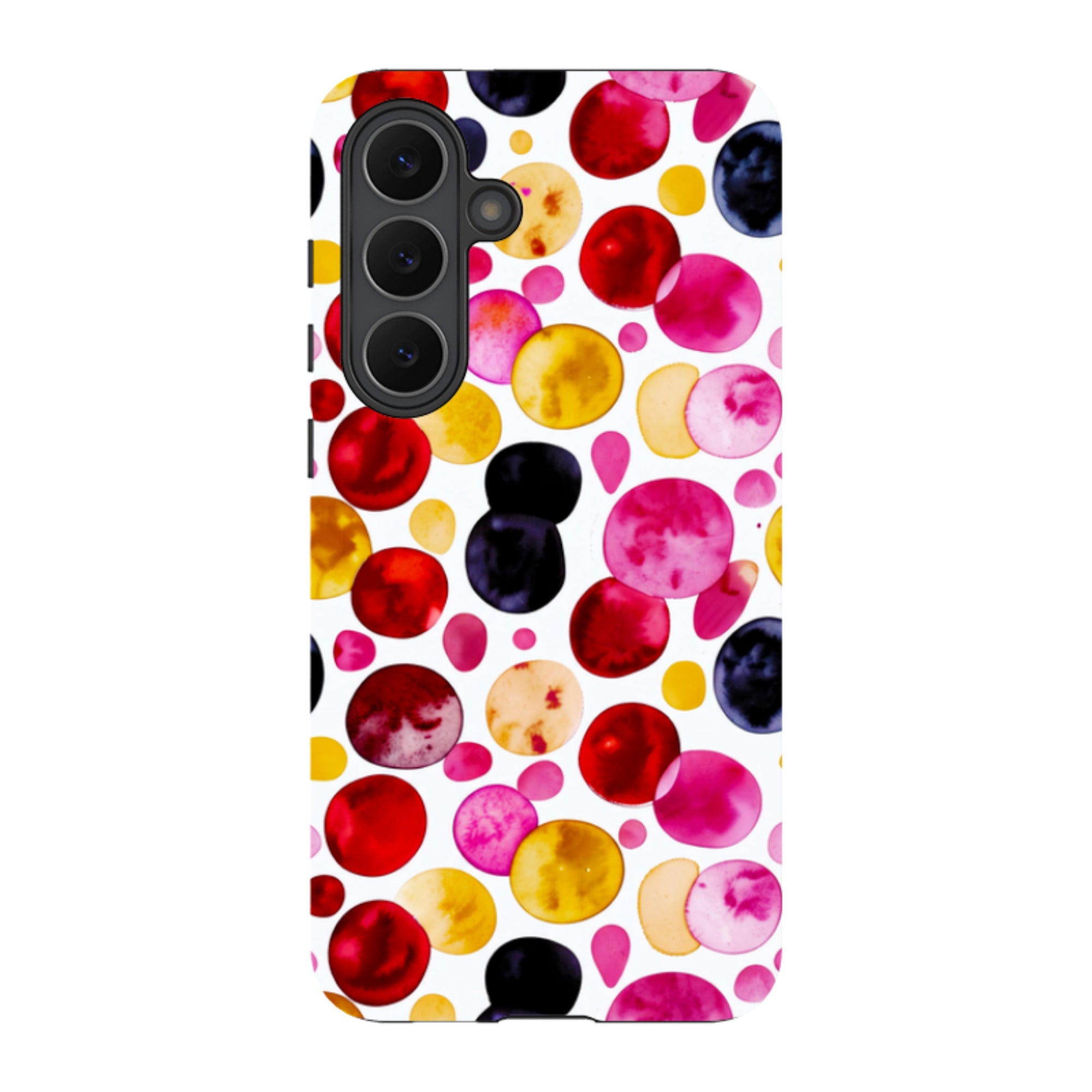Samsung Tough  Case - Colour Moon Polka