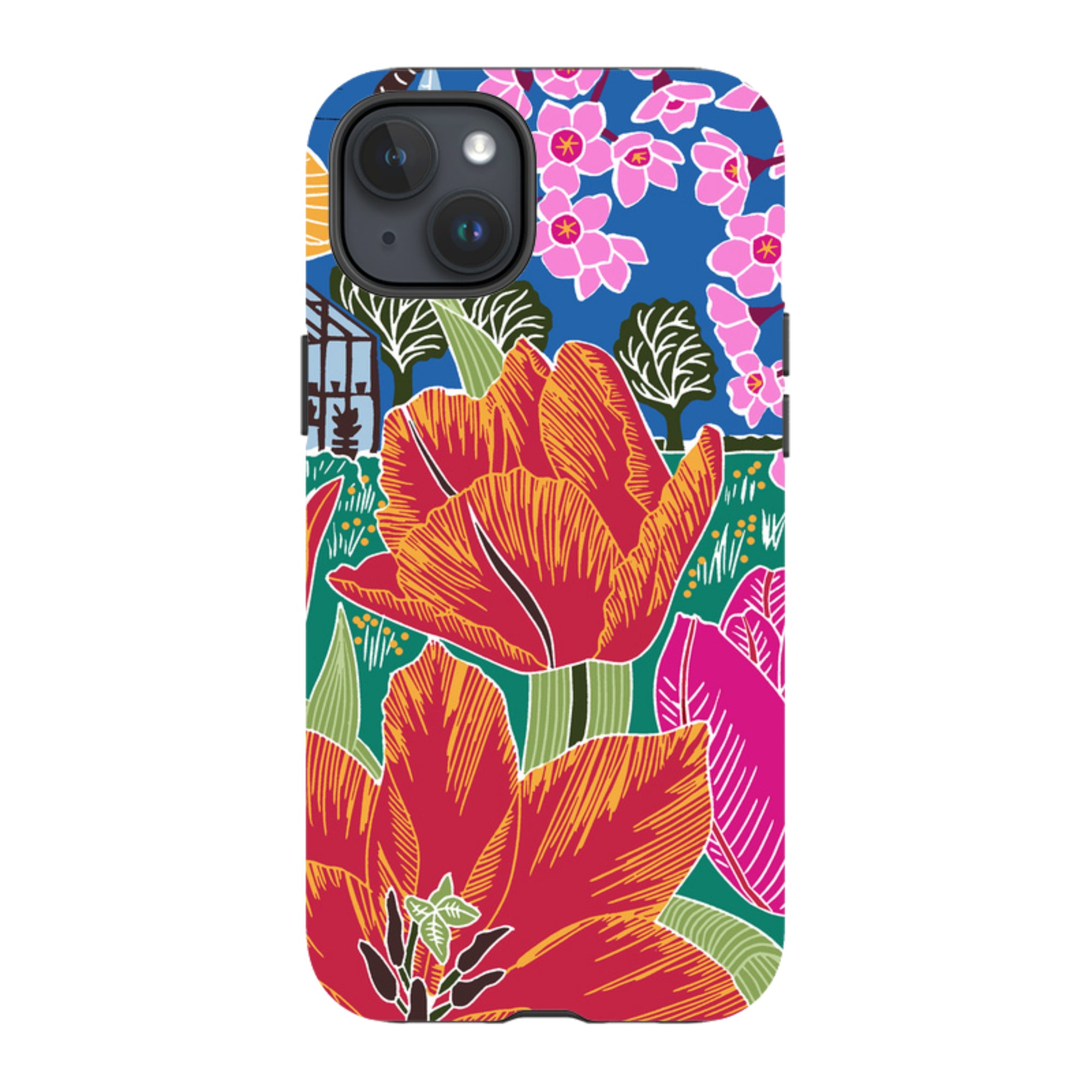 iPhone Tough Case - Tulip By Kate Heiss