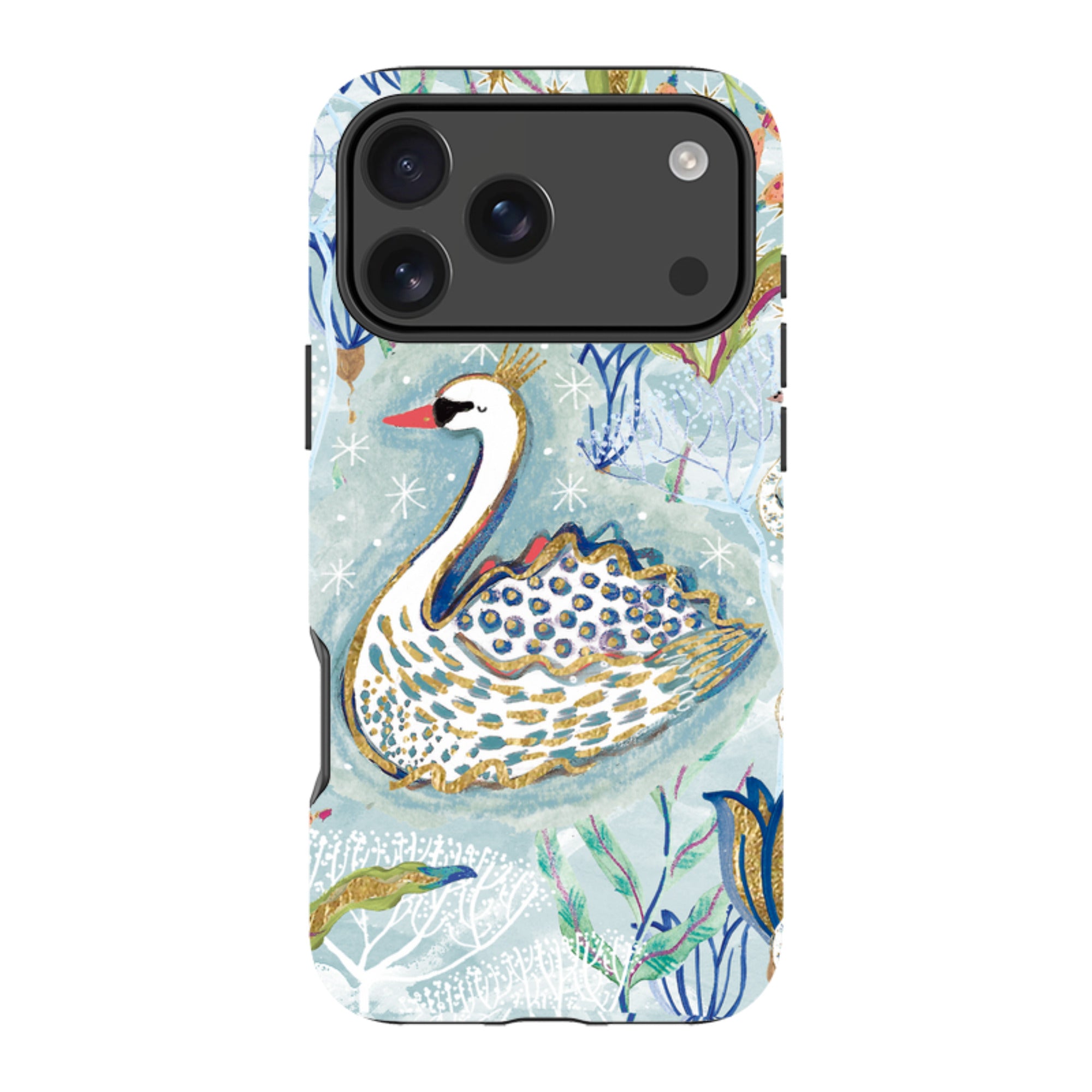 iPhone Tough Case - Seven Swans I By Emma Frances Grant