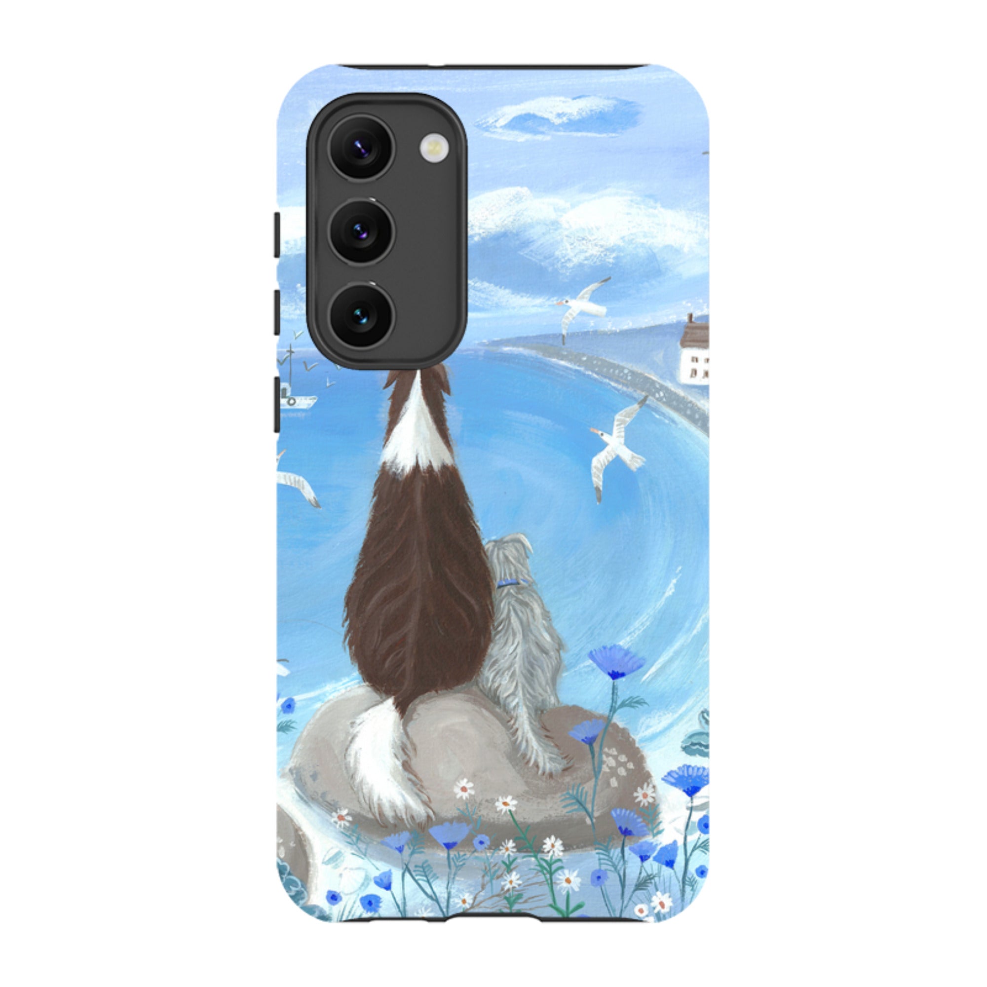 Samsung Tough Case - Beach Dog By Mary Stubberfield
