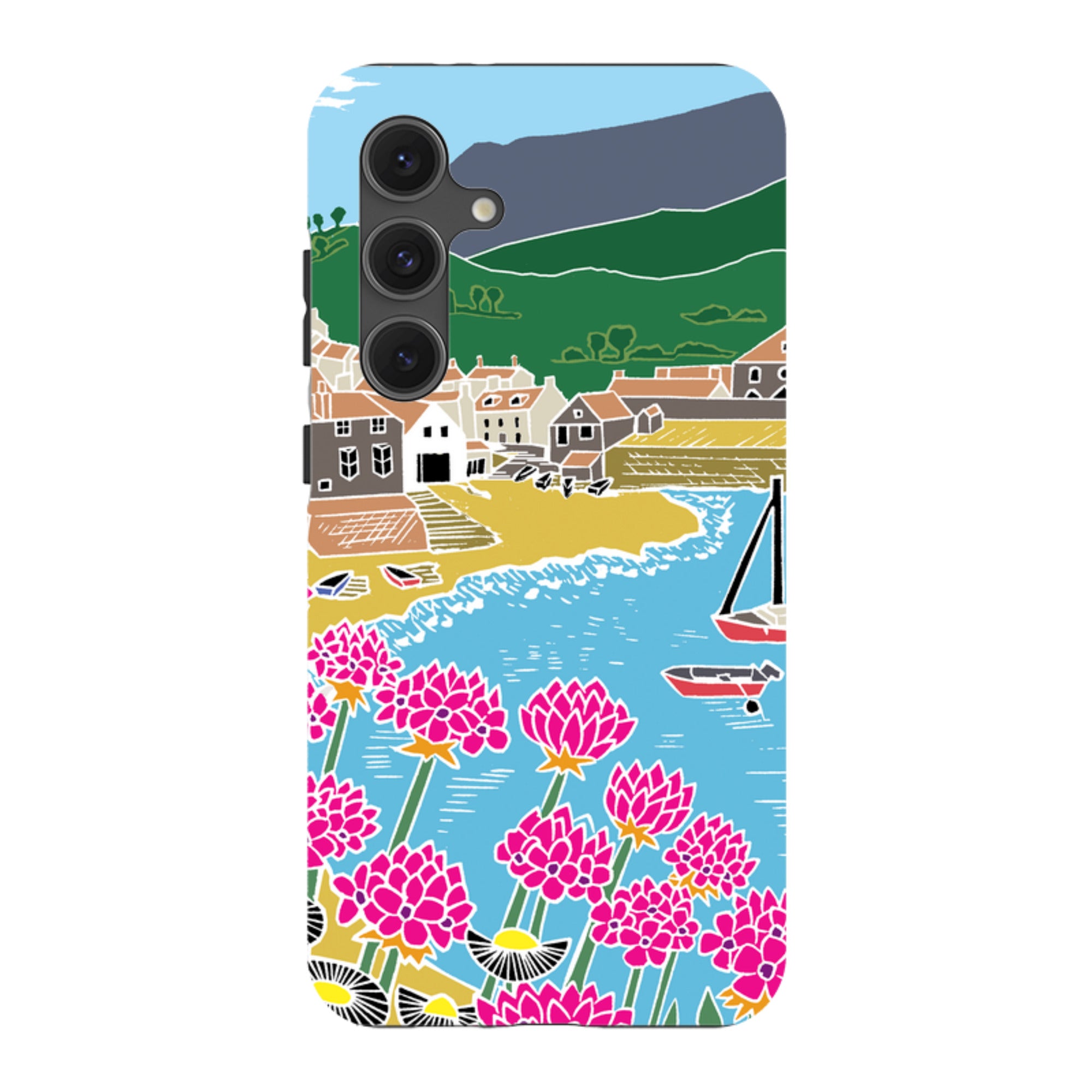 Samsung Tough Case - Quaint Harbour By Kate Heiss