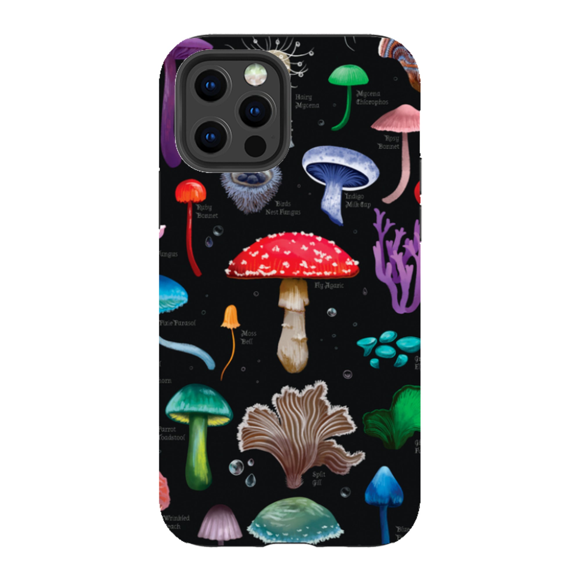 iPhone Tough Case - Mushrooms By Anna Stead