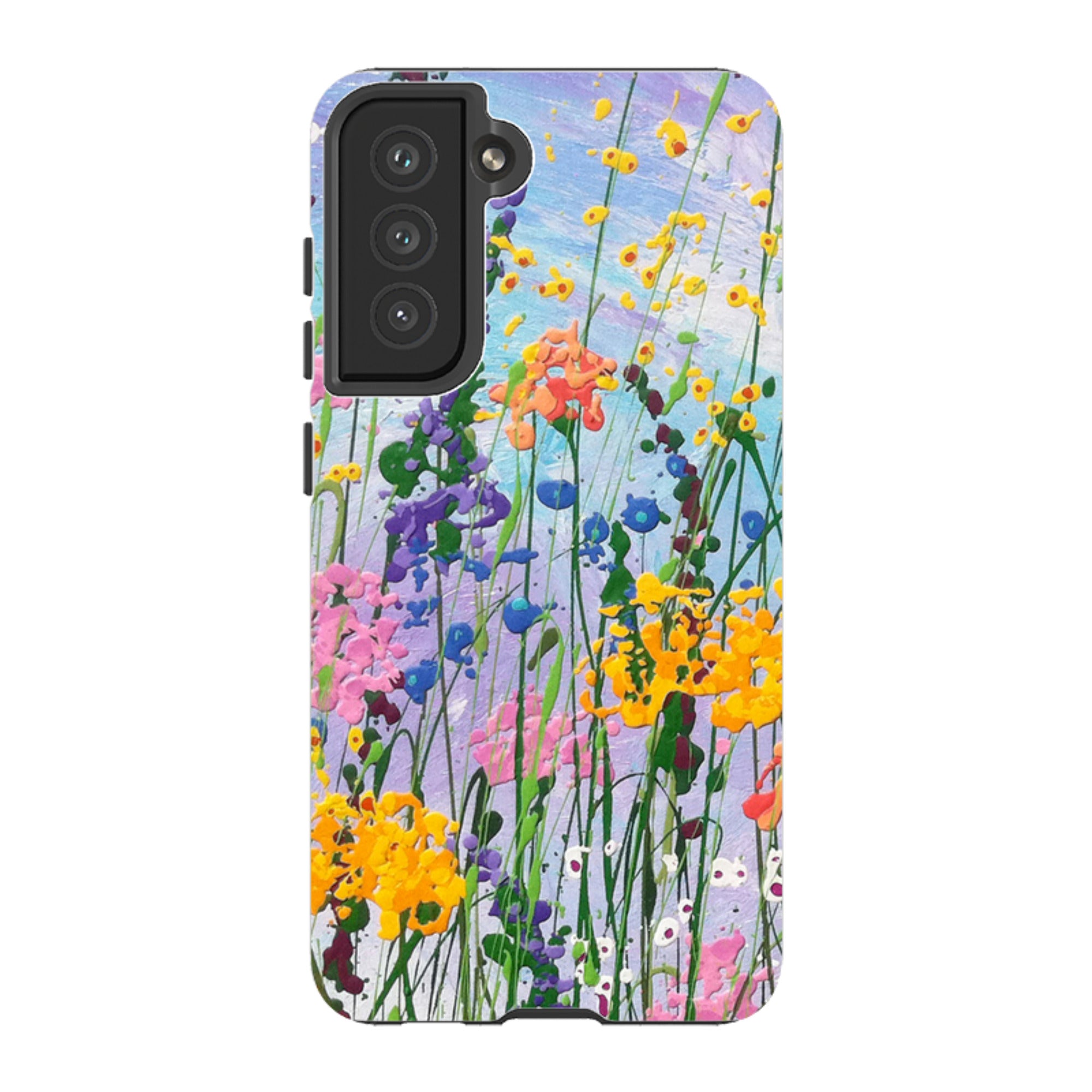 Samsung Tough Case - Wildflowers At Play By Linda Calvert Jacobson