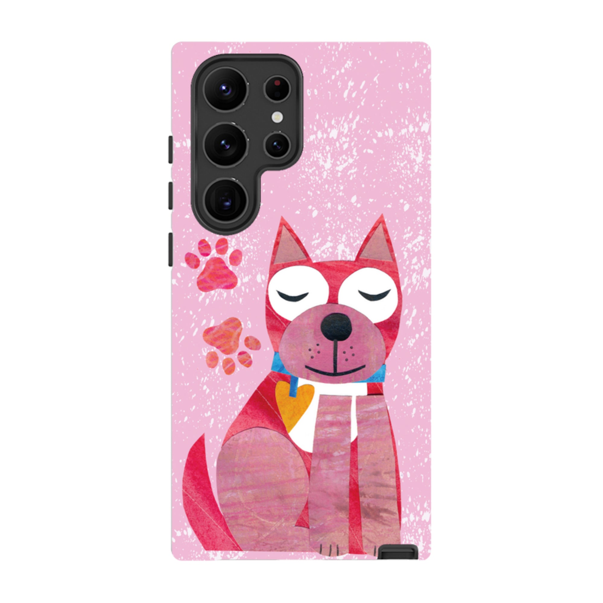 Samsung Tough Case - Dog With Heart By Tracey English