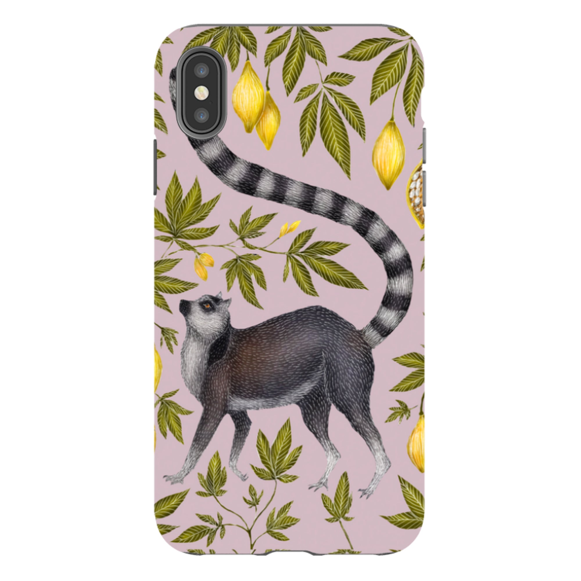 iPhone Tough Case - Lemur By Catherine Rowe