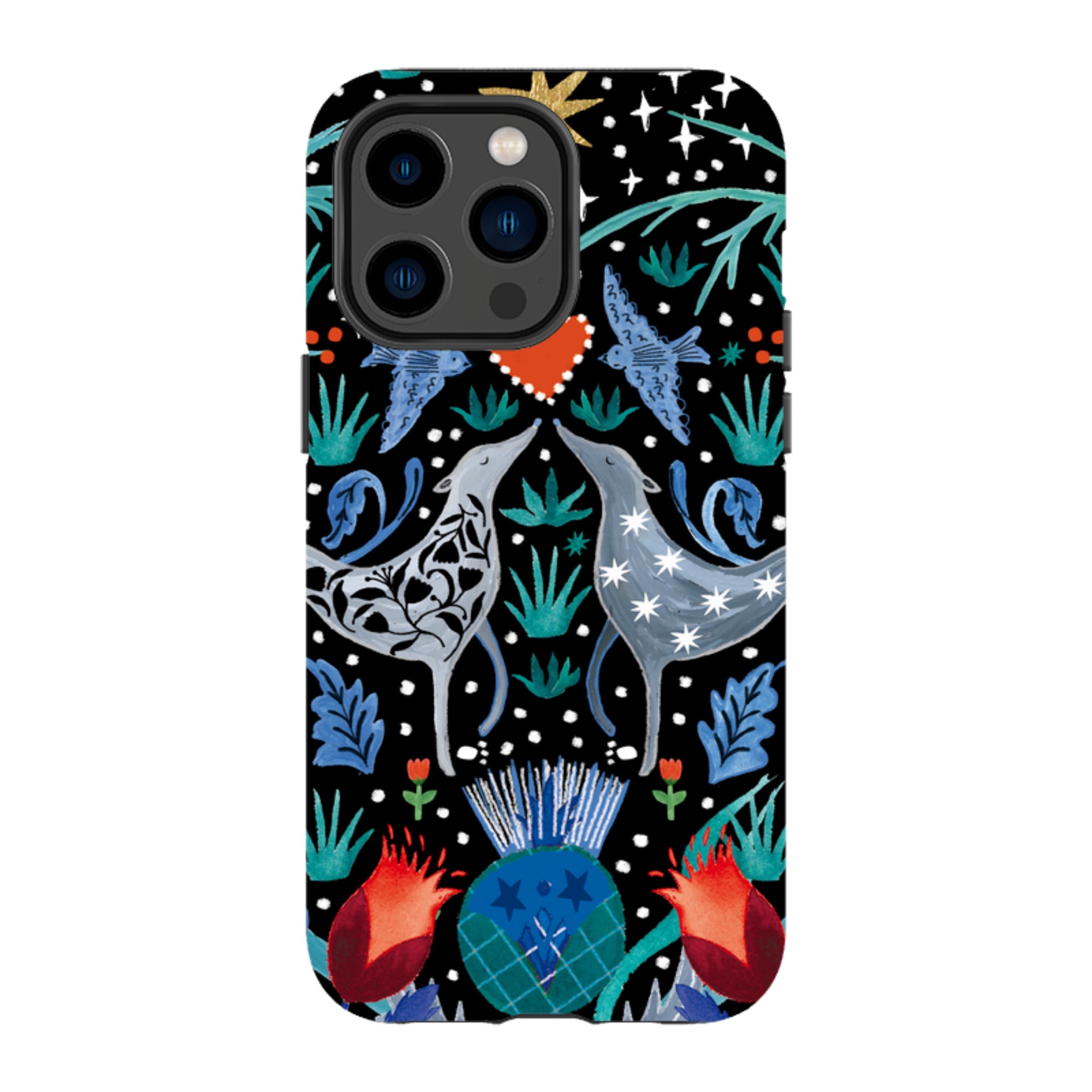 iPhone Tough Case - Winter Walk By Emma Frances Grant