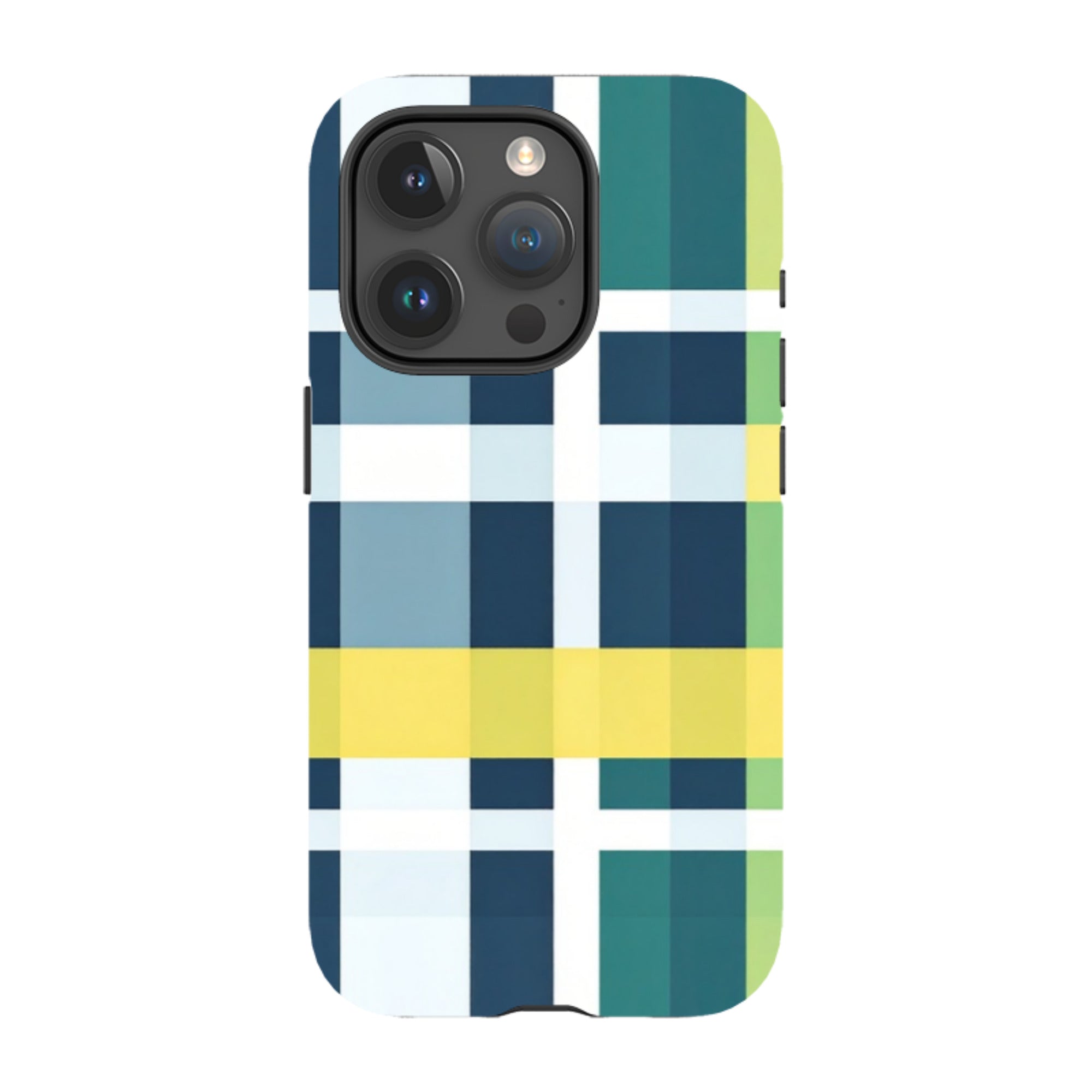 iPhone MagSafe Tough Case - Forest Gingham