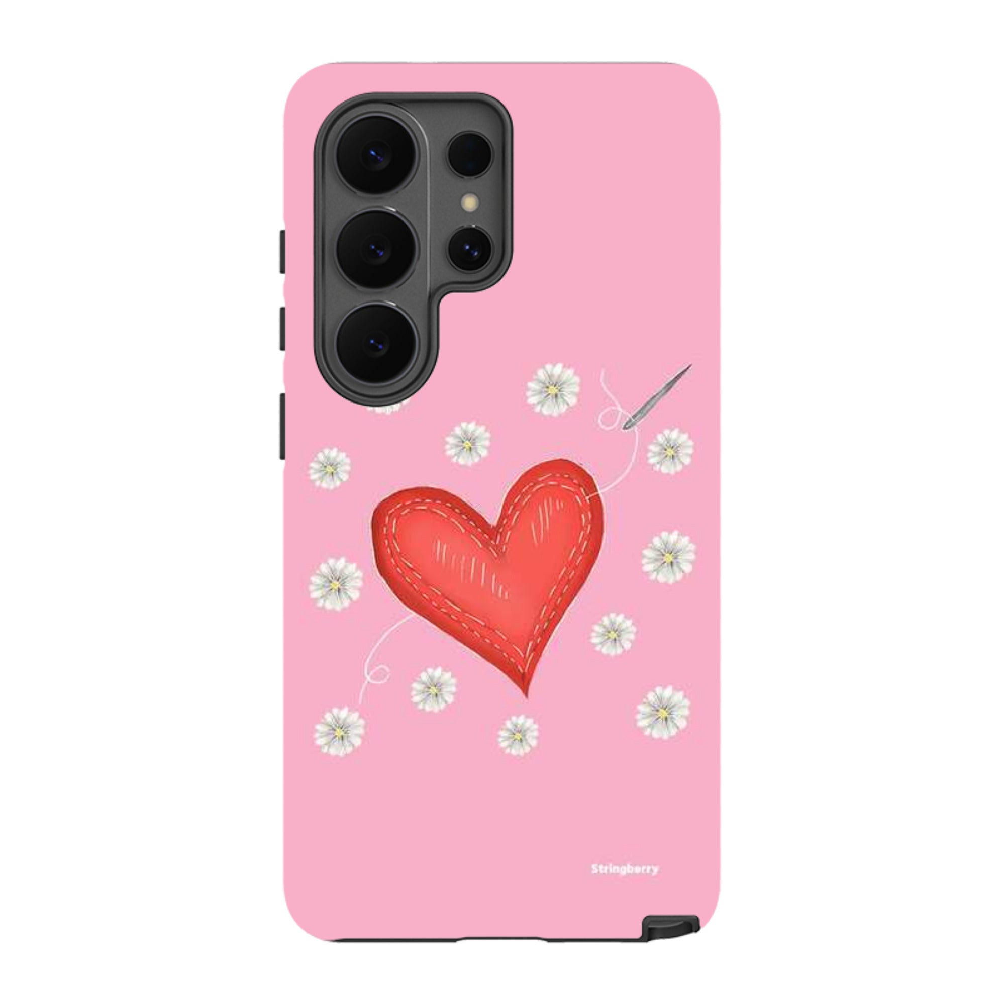 Samsung Tough Case - Love Heart Sewing By Catherine Rowe