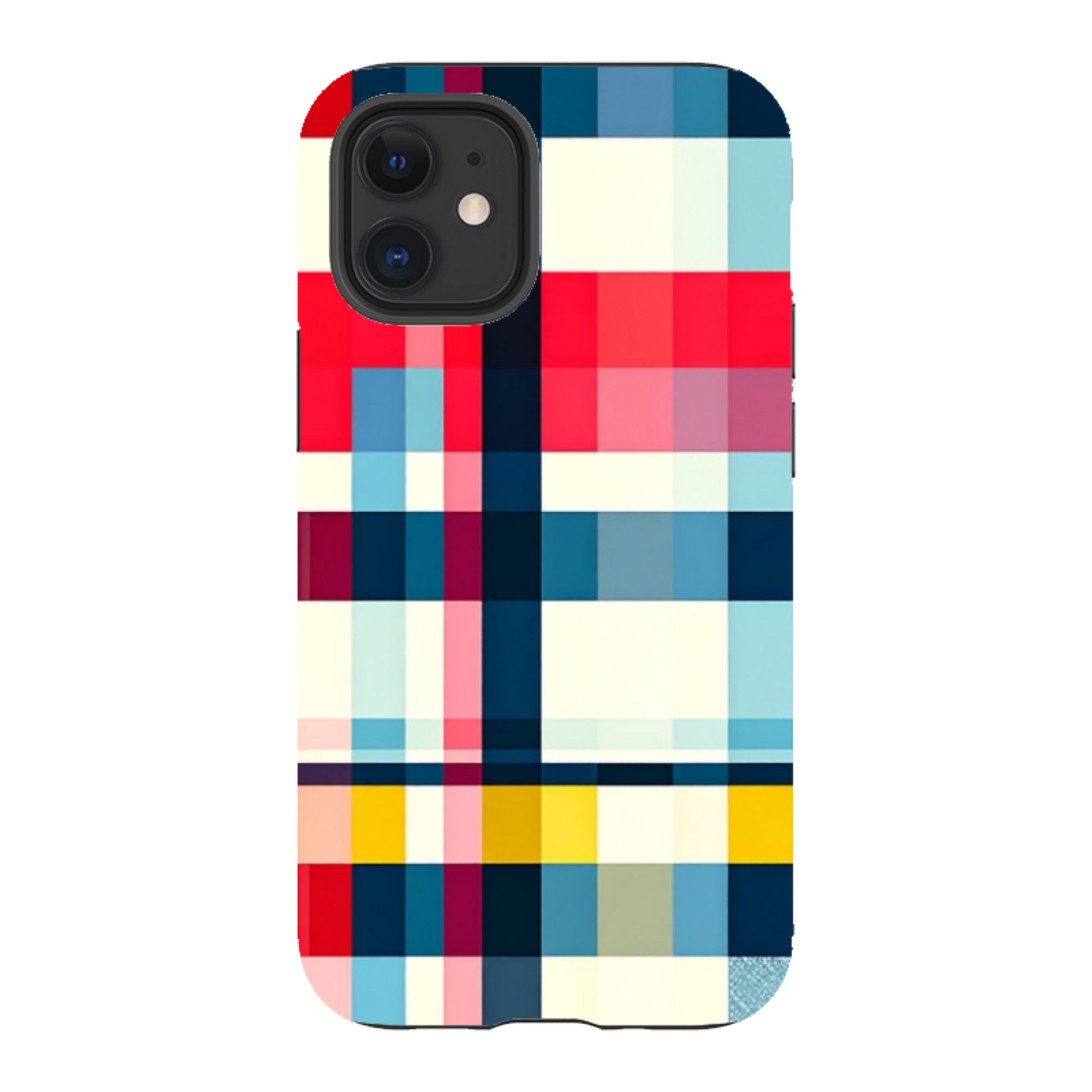 iPhone Tough Case - Cancun Gingham