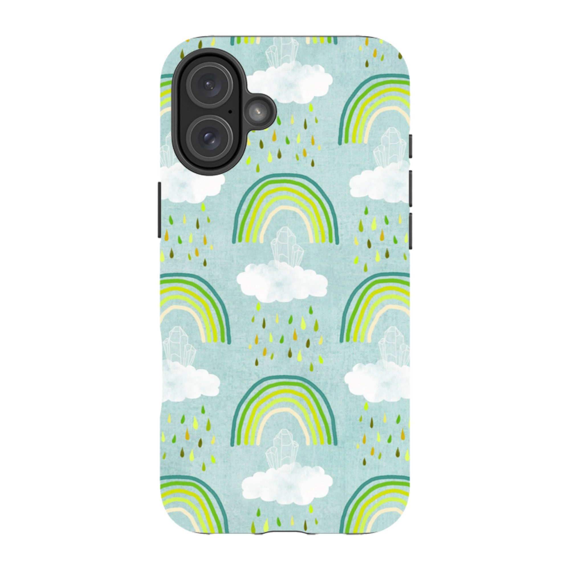 iPhone MagSafe Tough Case - Rainbows and Crystals By Katherine Quinn