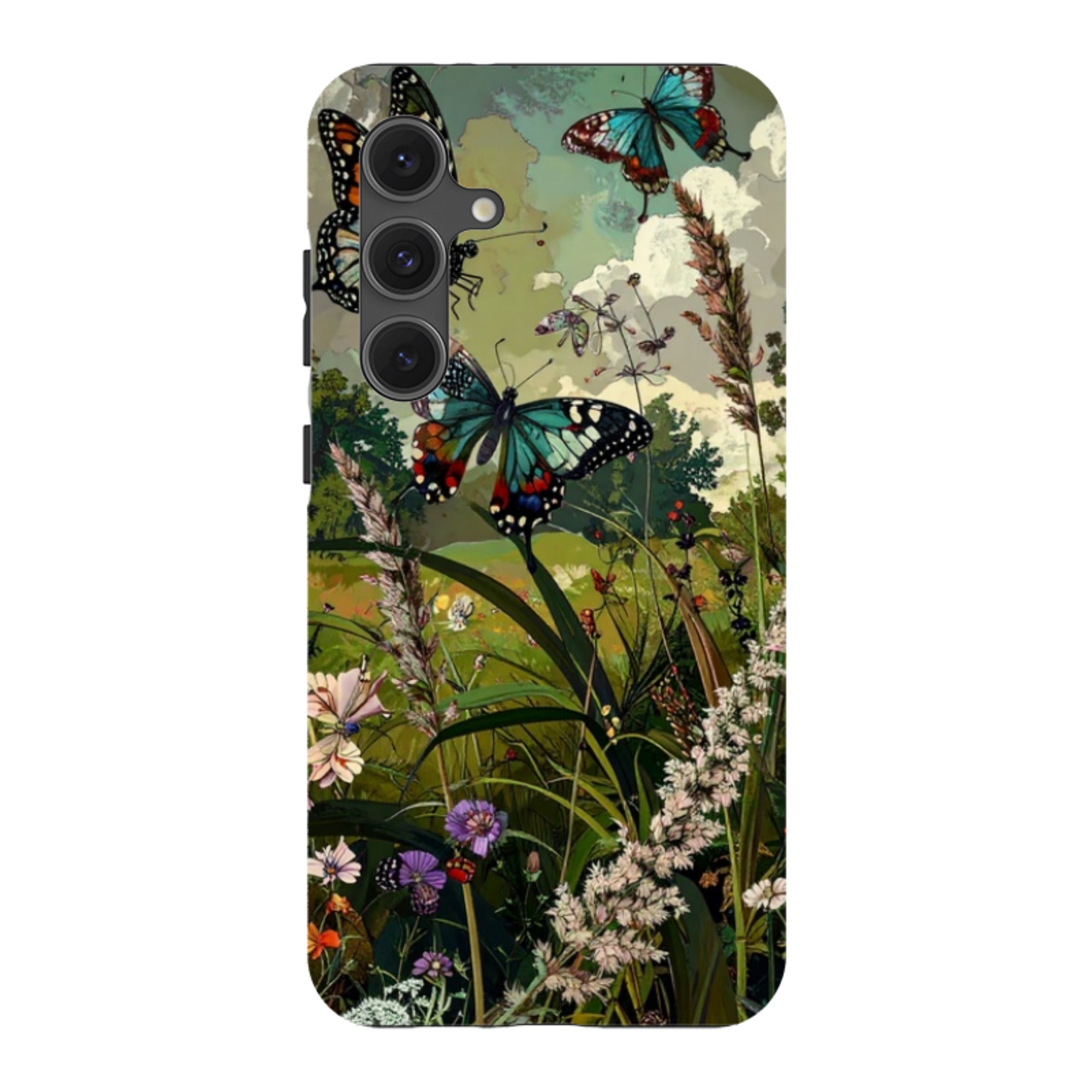 Samsung Tough Case - Green Vyne Tall Grass