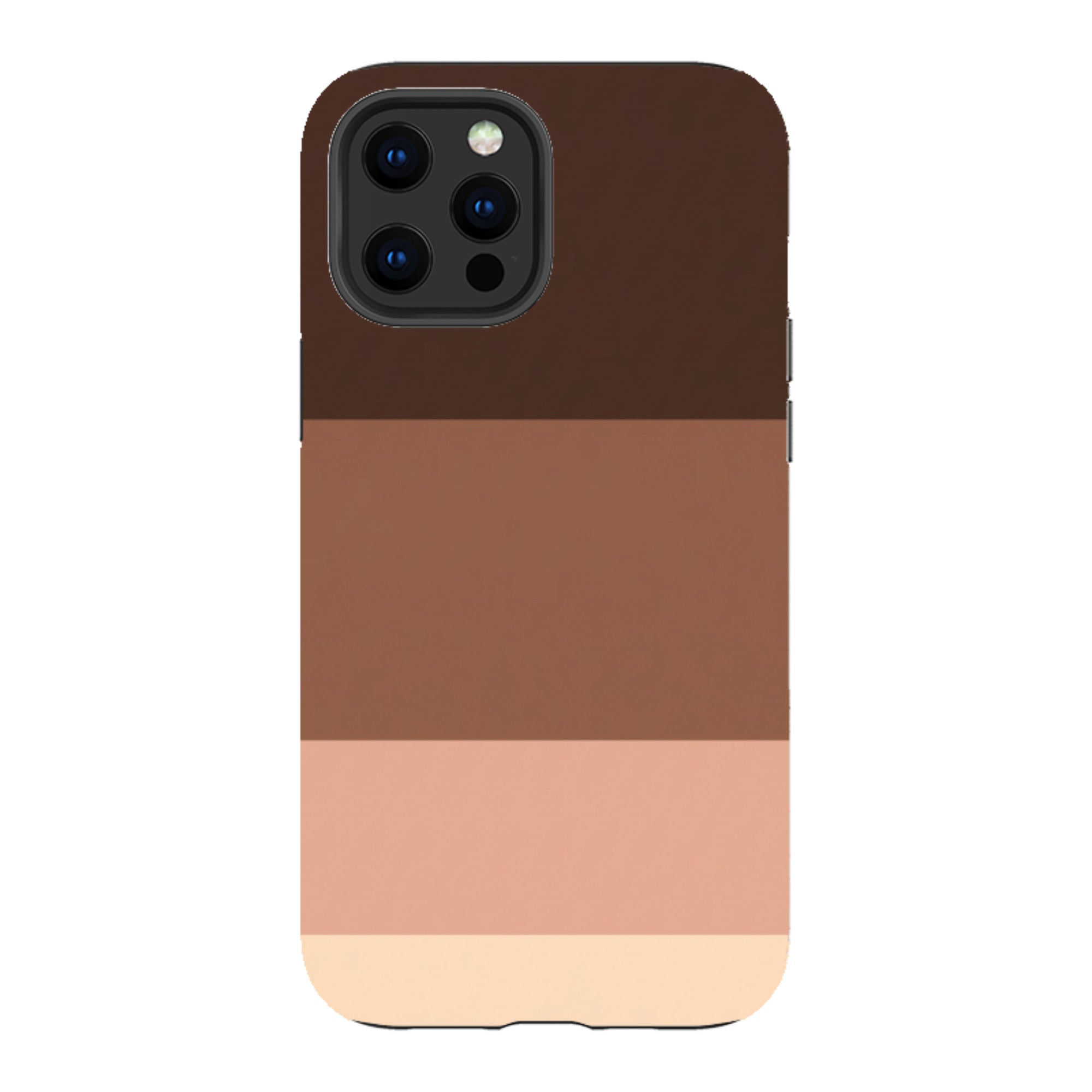 iPhone Tough Case - Brown Gradient