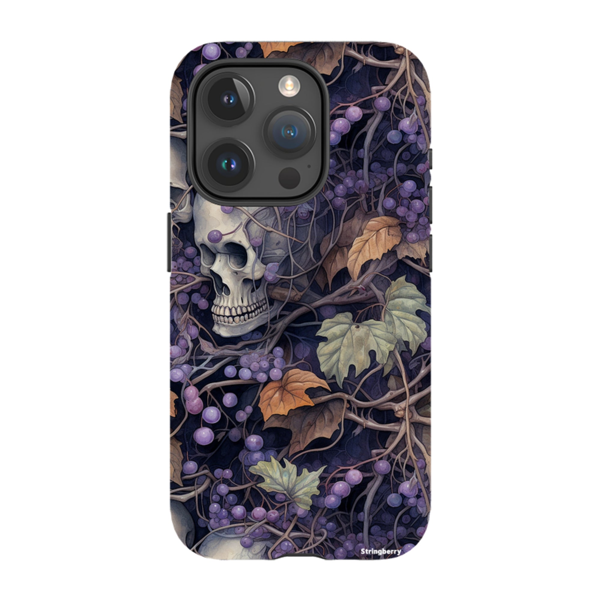 iPhone MagSafe Tough Case - Grape Skull