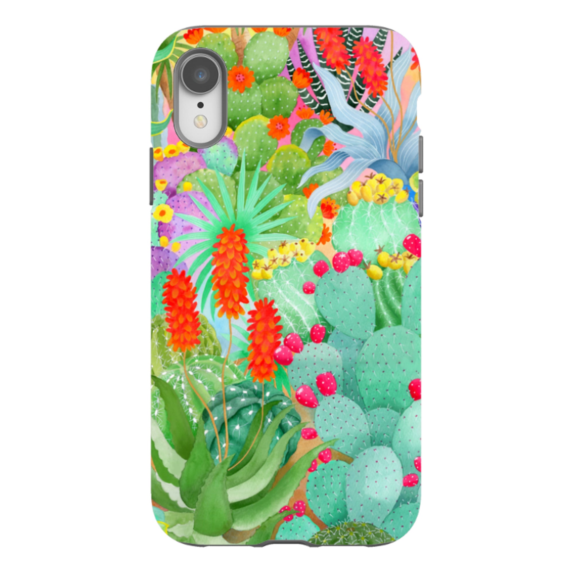 iPhone Tough Case - Cactus By Bex Parkin